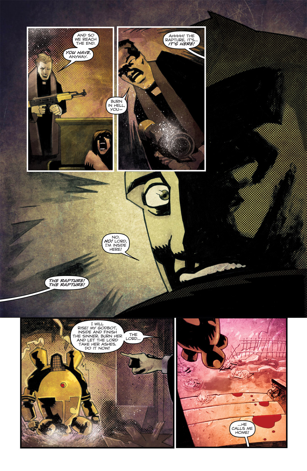 Read online Zombies vs Robots: Undercity comic -  Issue #4 - 20