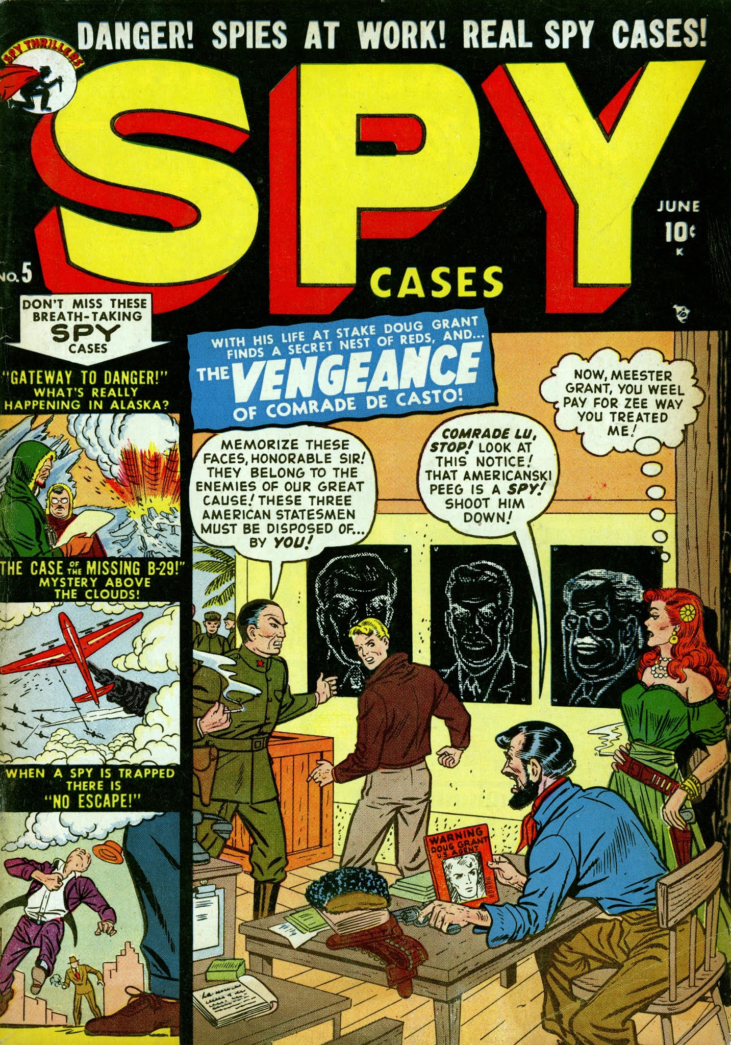 Read online Spy Cases comic -  Issue #5 - 1