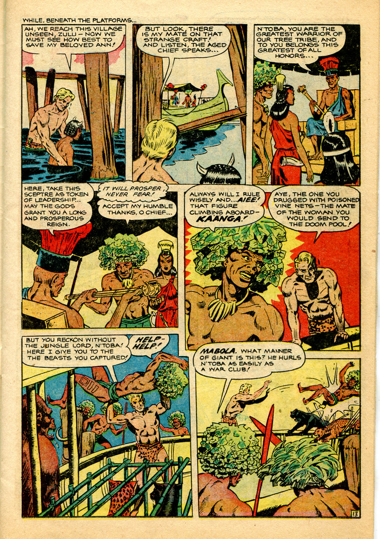 Read online Jungle Comics comic -  Issue #123 - 15