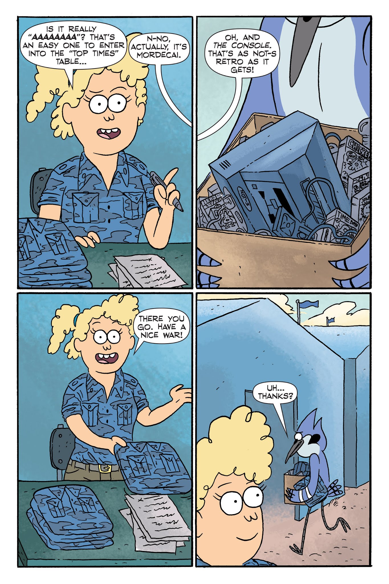 Read online Regular Show: A Clash of Consoles comic -  Issue # TPB (Part 1) - 33