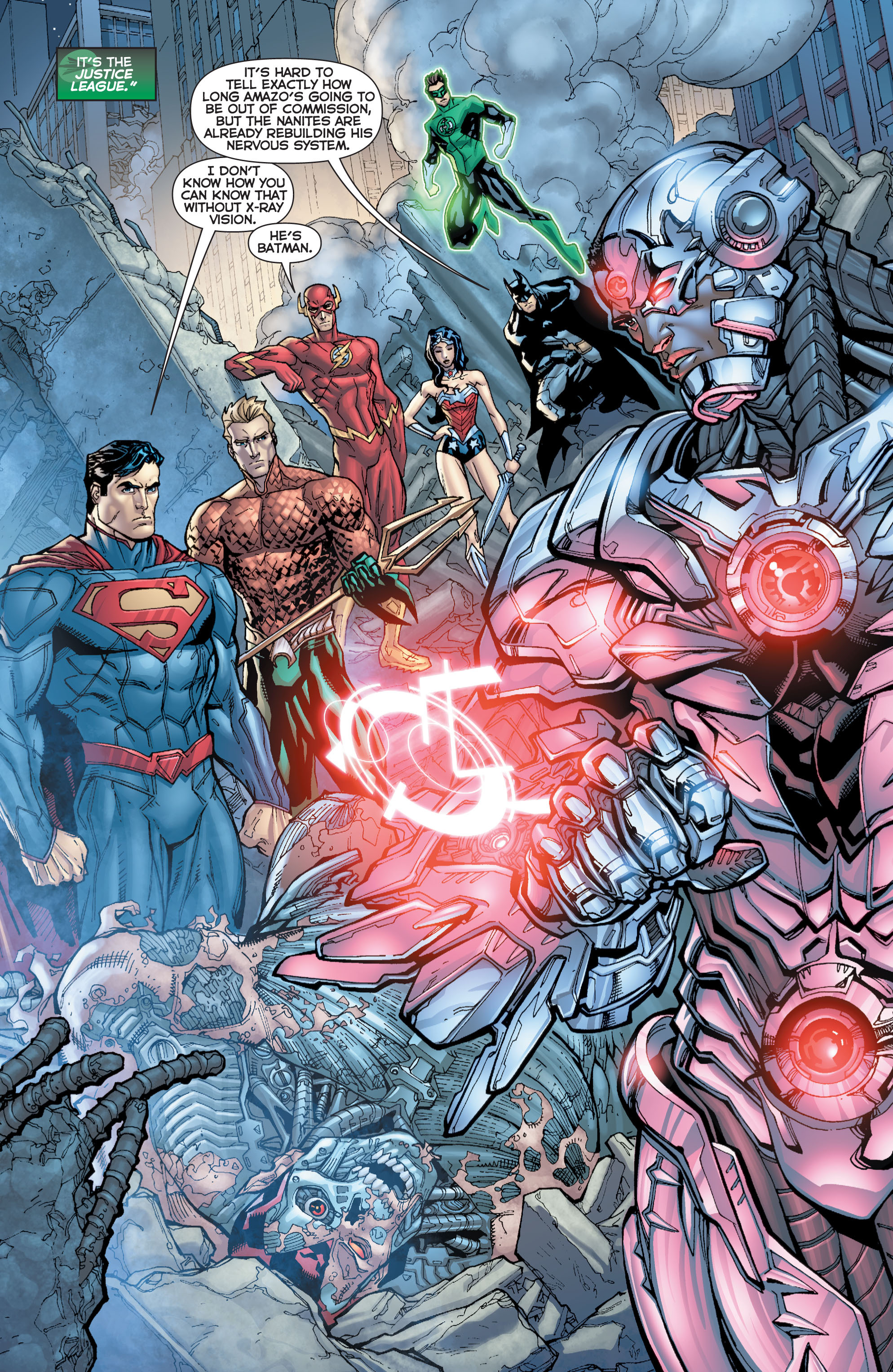 Read online Justice League (2011) comic -  Issue # _TPB 2 - 33