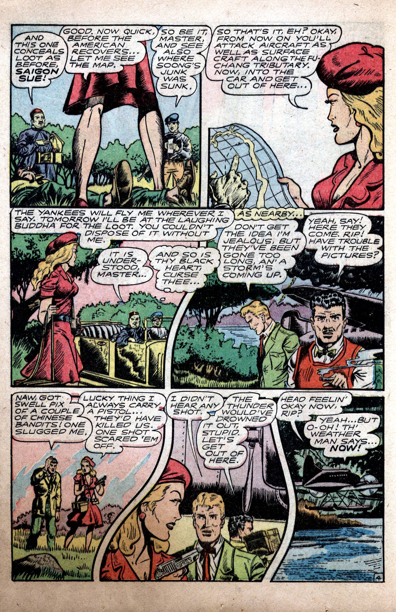 Read online Fight Comics comic -  Issue #51 - 16