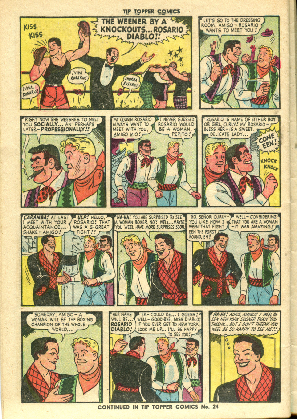 Read online Tip Topper Comics comic -  Issue #23 - 26