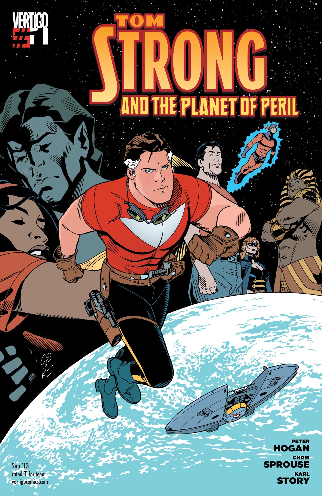 Read online Tom Strong and the Planet of Peril comic -  Issue #1 - 1