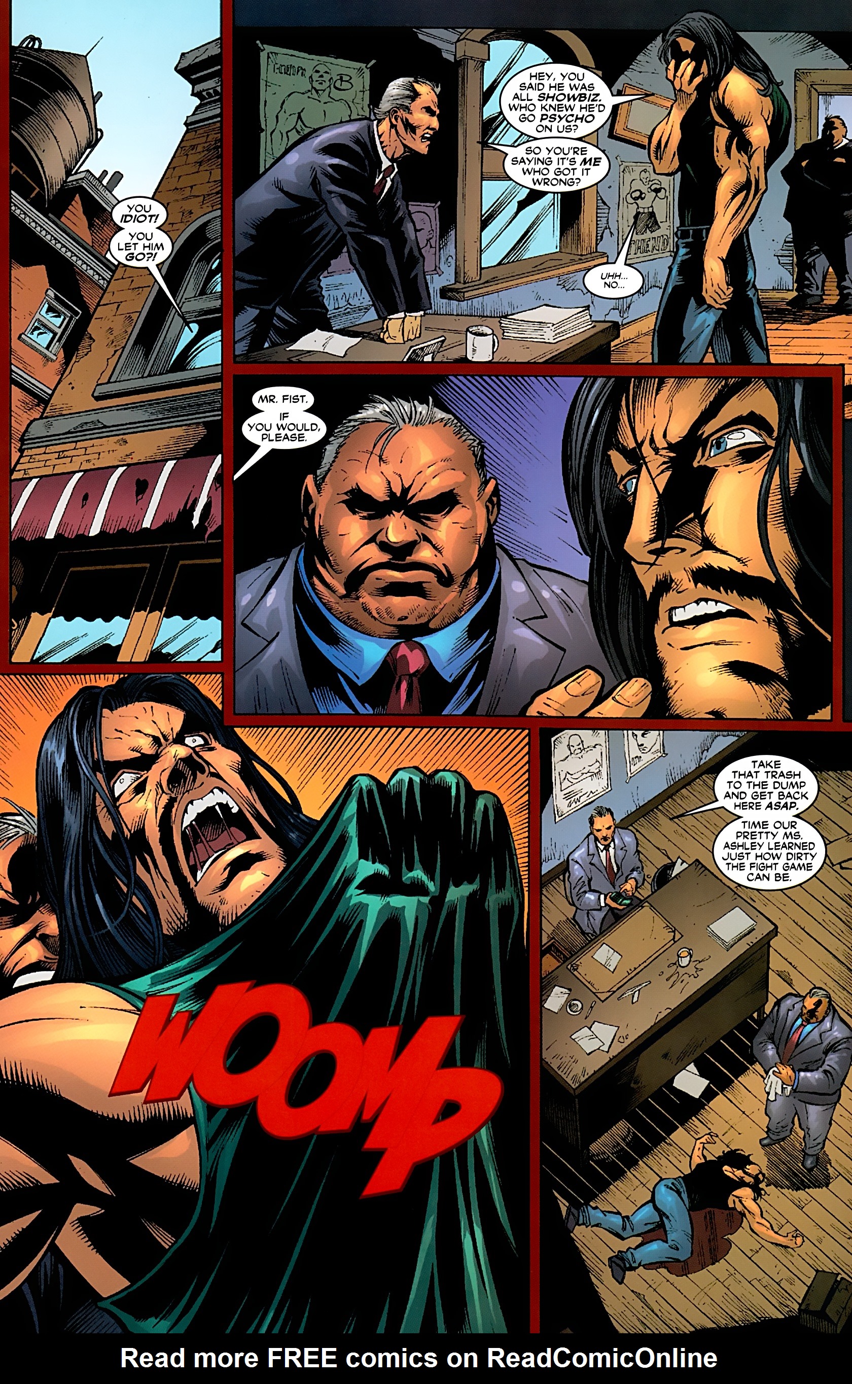 Read online The Rock comic -  Issue # Full - 8