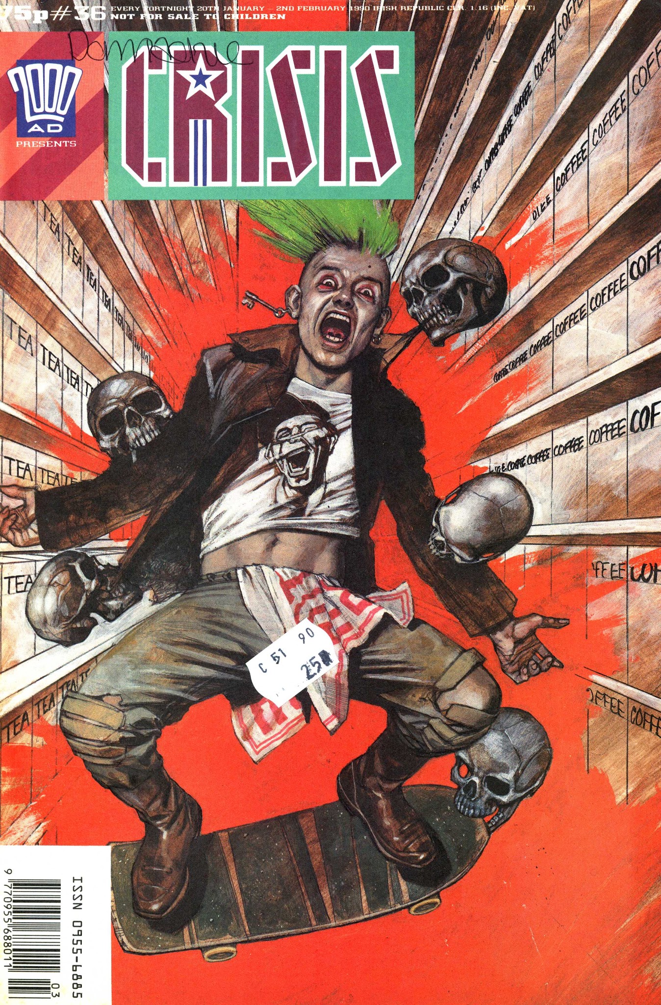 Read online Crisis comic -  Issue #36 - 1