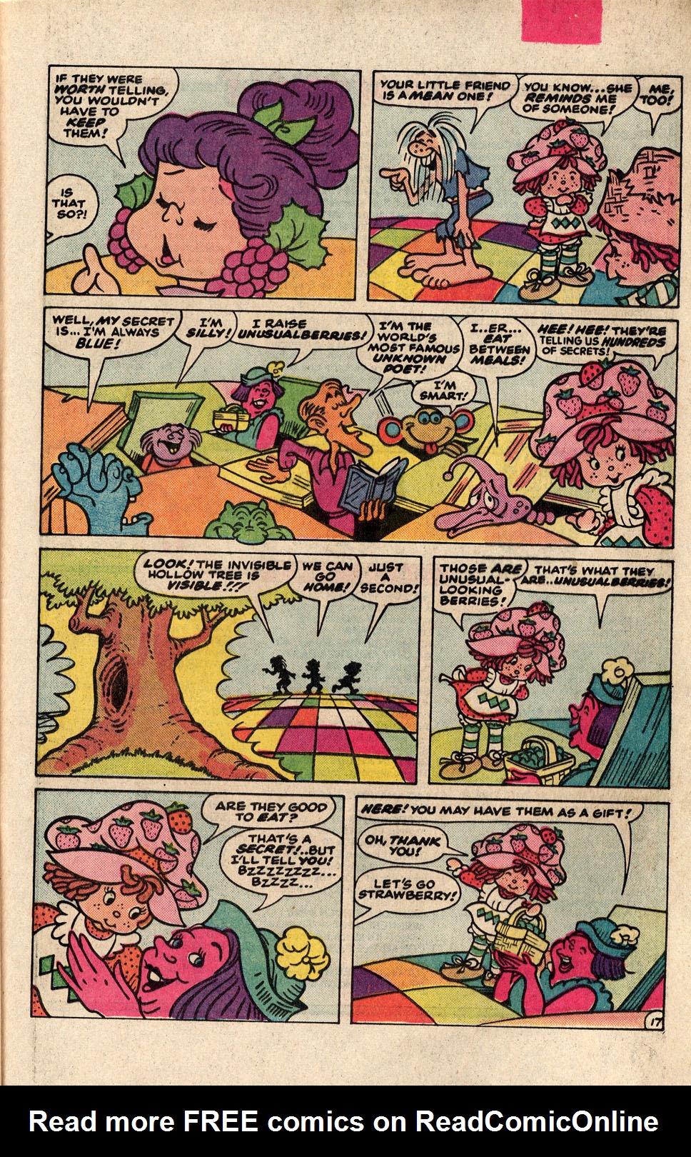 Read online Strawberry Shortcake (1985) comic -  Issue #1 - 29