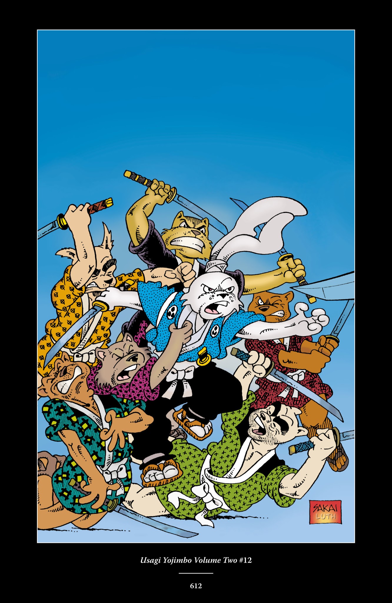 Read online The Usagi Yojimbo Saga comic -  Issue # TPB 1 - 597