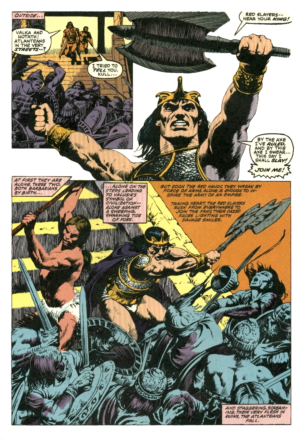 Read online Kull The Conqueror (1982) comic -  Issue #2 - 31