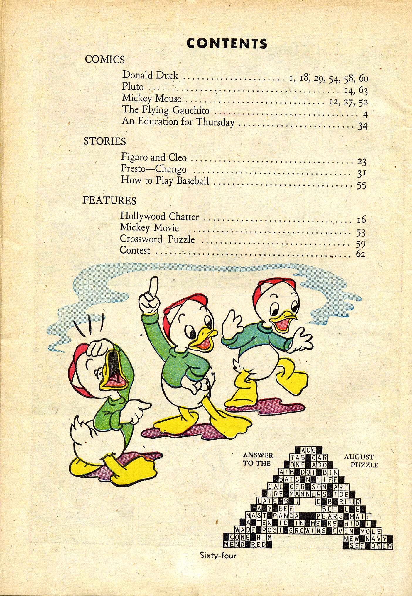 Read online Walt Disney's Comics and Stories comic -  Issue #24 - 66