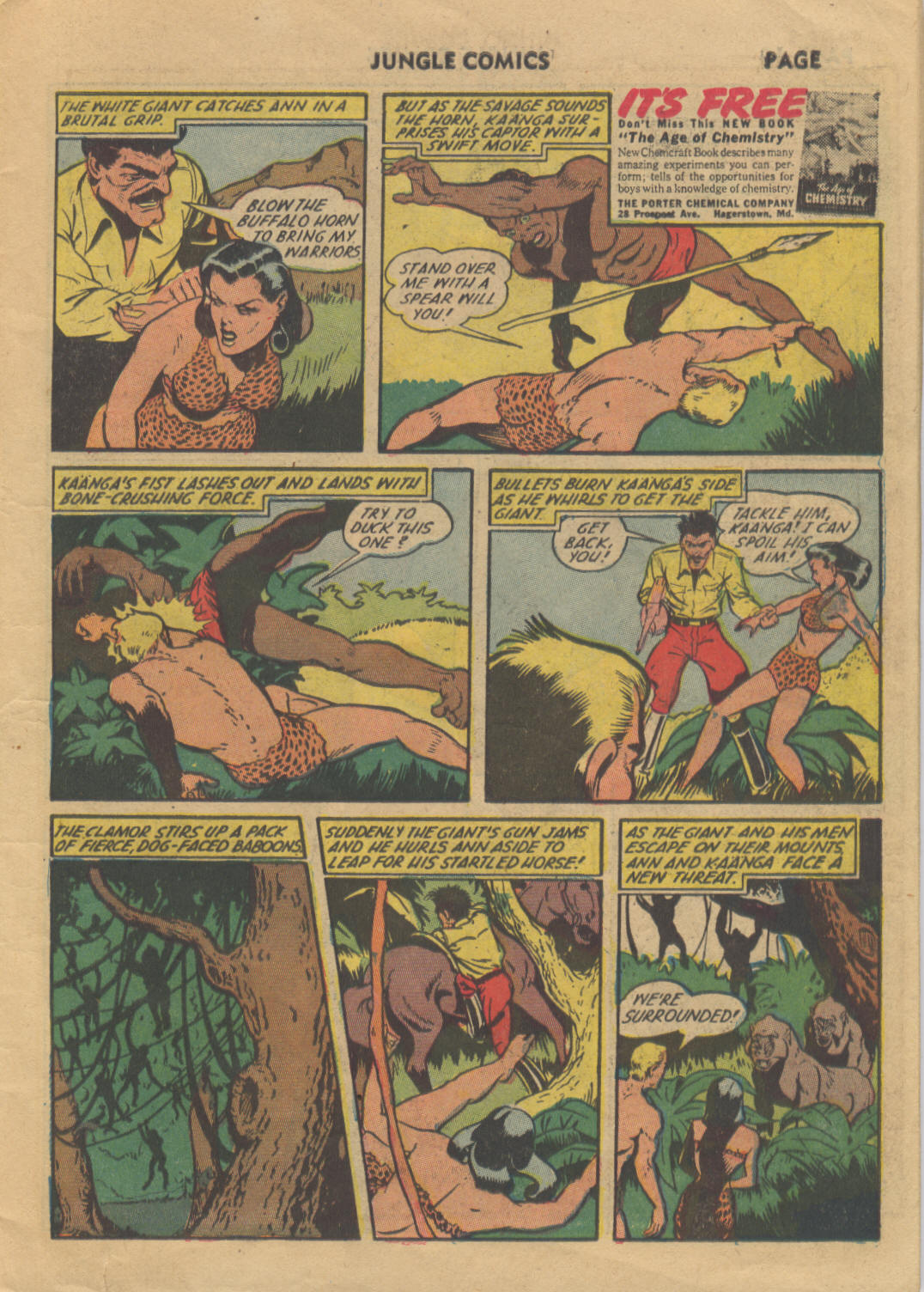 Read online Jungle Comics comic -  Issue #34 - 11