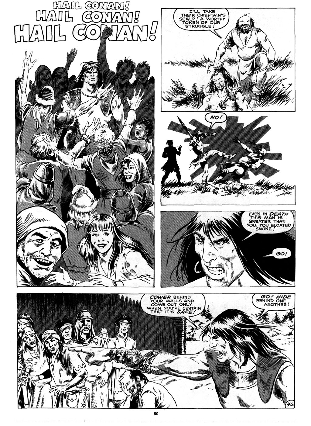 Read online The Savage Sword Of Conan comic -  Issue #163 - 51