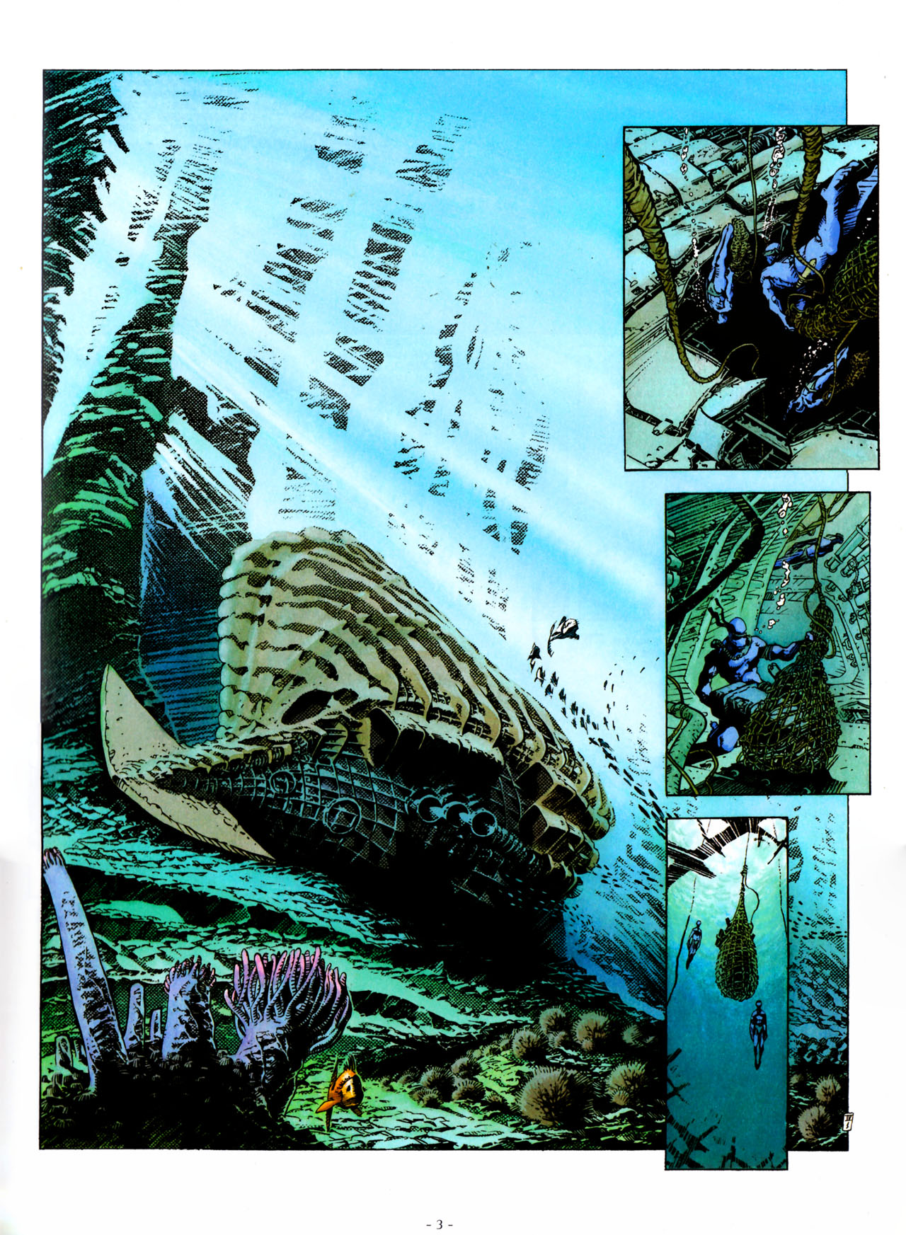 Read online Aquablue comic -  Issue #4 - 4