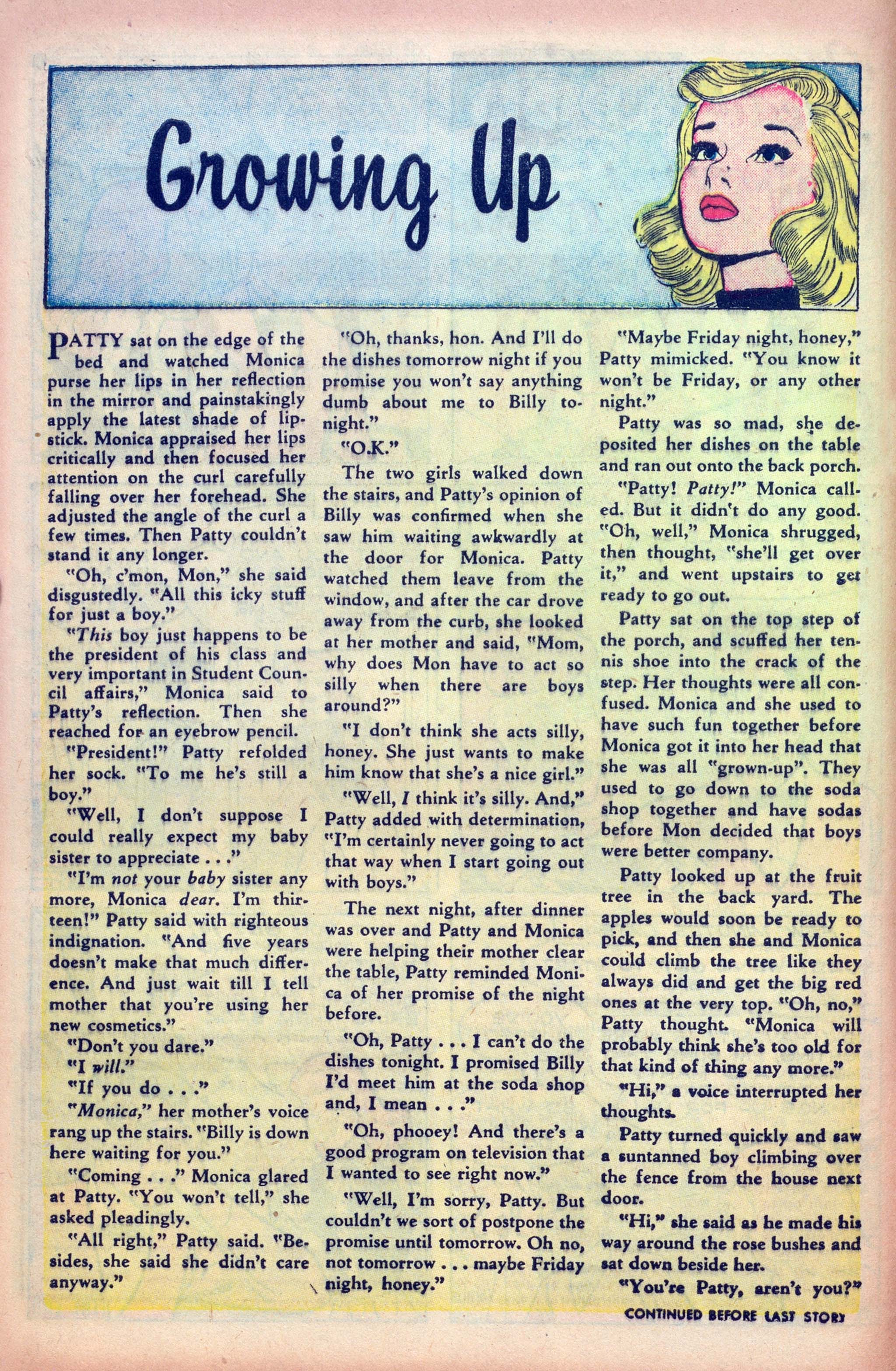 Read online Patsy and her Pals comic -  Issue #25 - 8