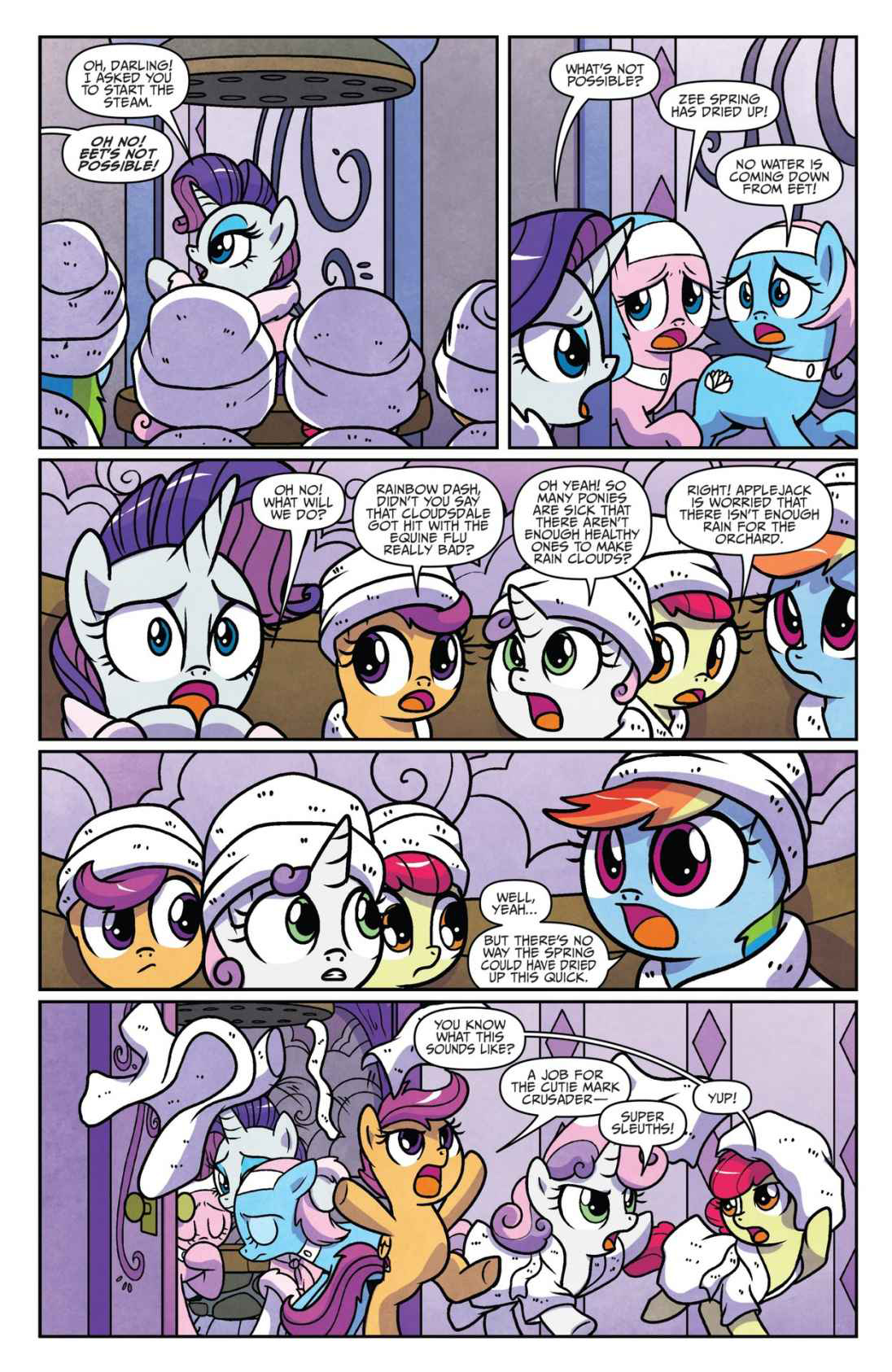 Read online My Little Pony: Ponyville Mysteries comic -  Issue #4 - 4