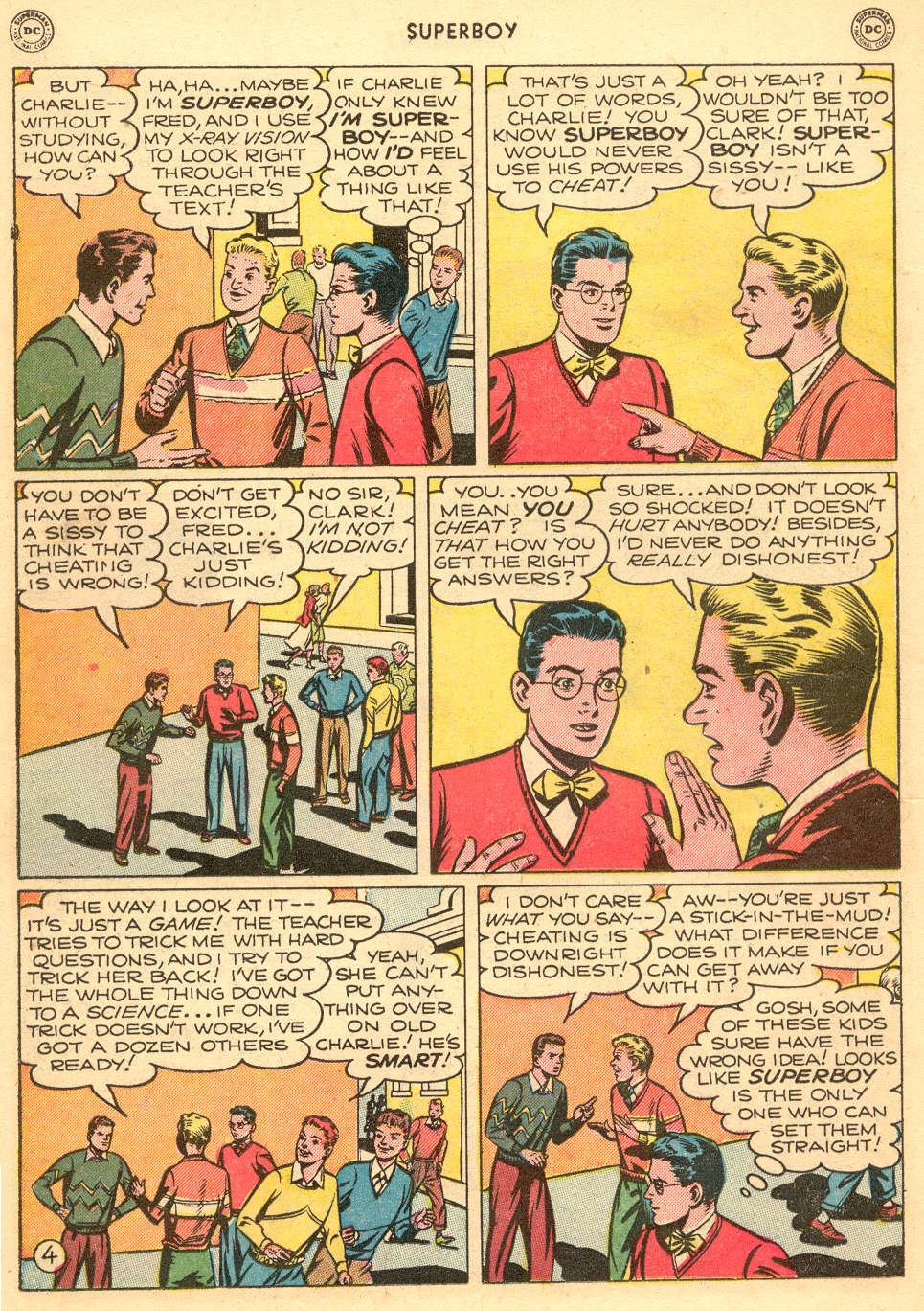 Read online Superboy (1949) comic -  Issue #9 - 17