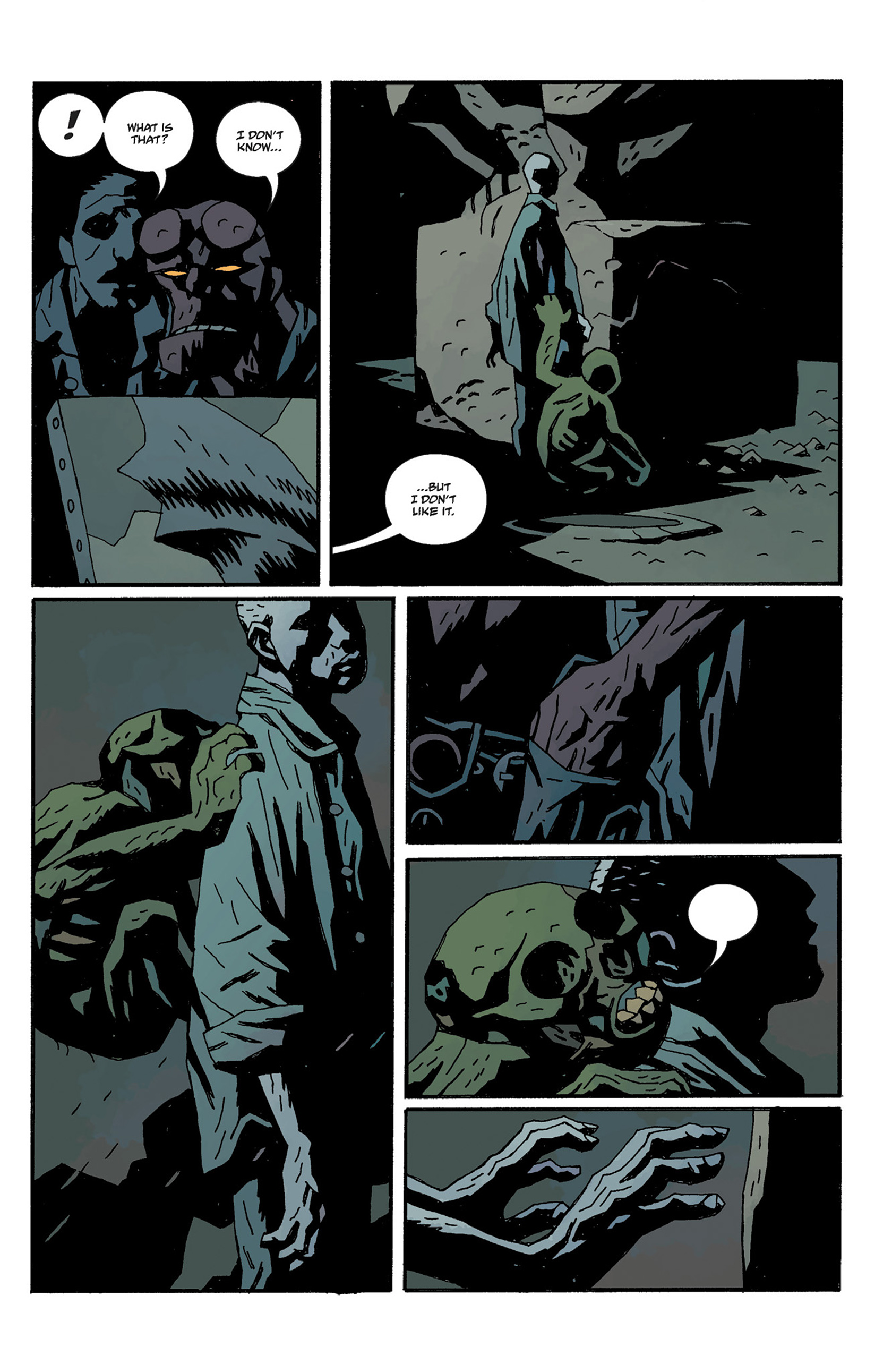 Read online Hellboy: The Crooked Man and Others comic -  Issue # TPB - 123