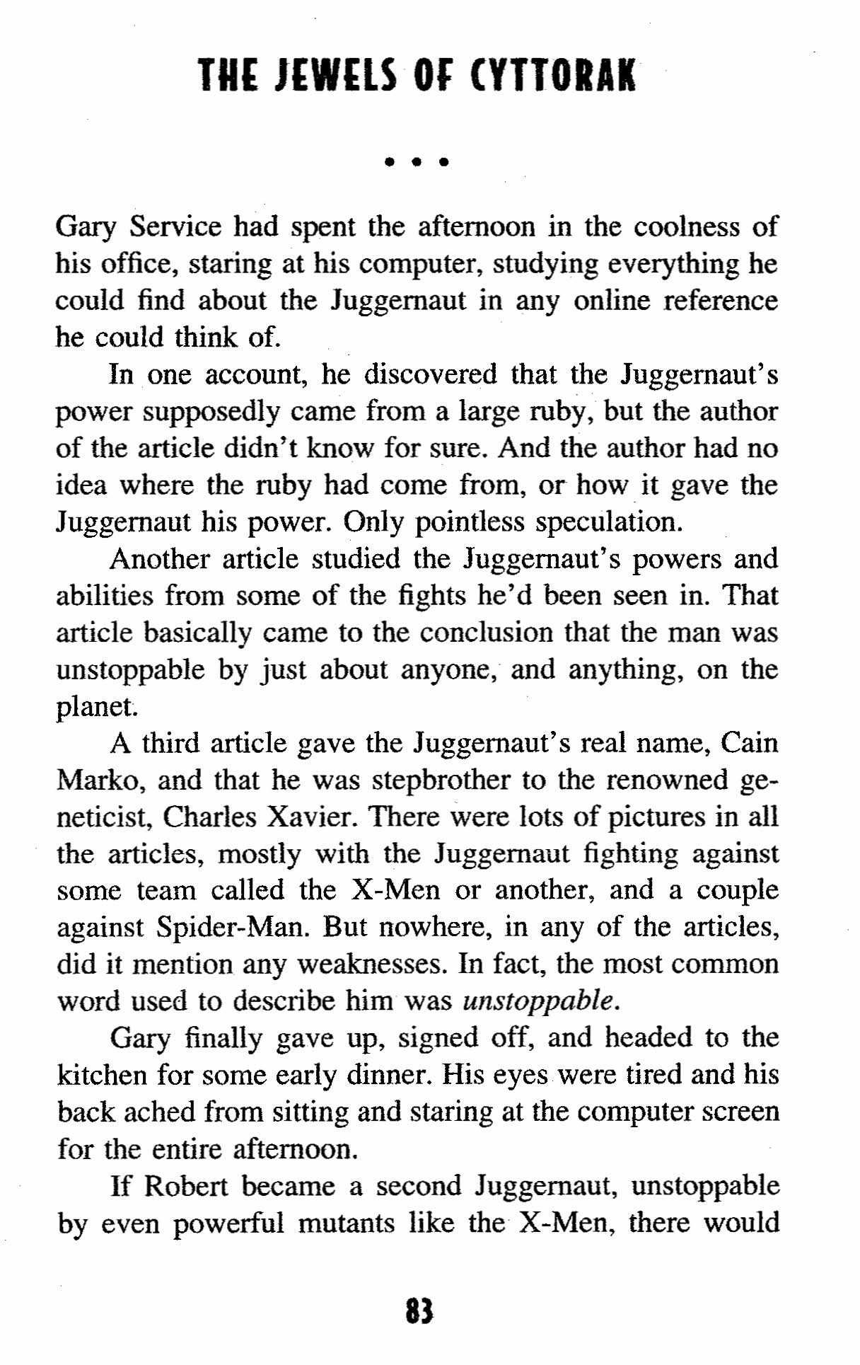 Read online X-Men: The Jewels of Cyttorak comic -  Issue # TPB (Part 1) - 75