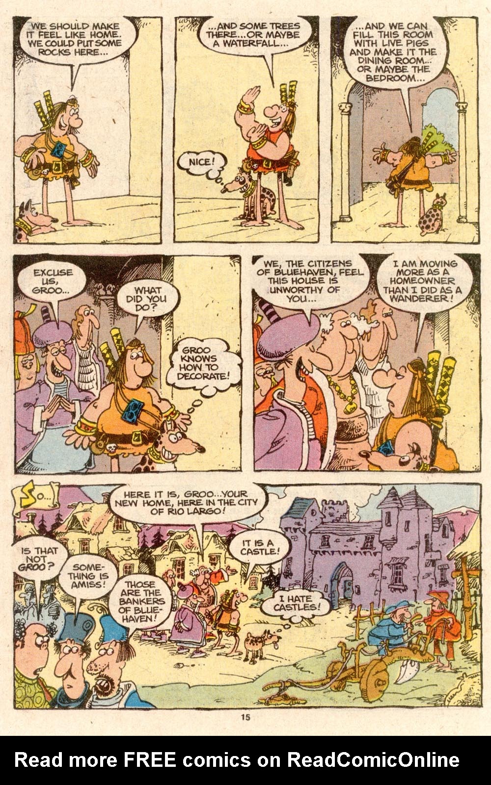 Read online Sergio Aragonés Groo the Wanderer comic -  Issue #63 - 15