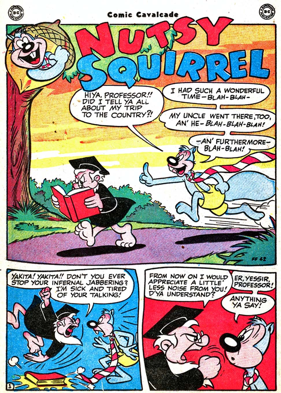 Read online Comic Cavalcade comic -  Issue #31 - 36