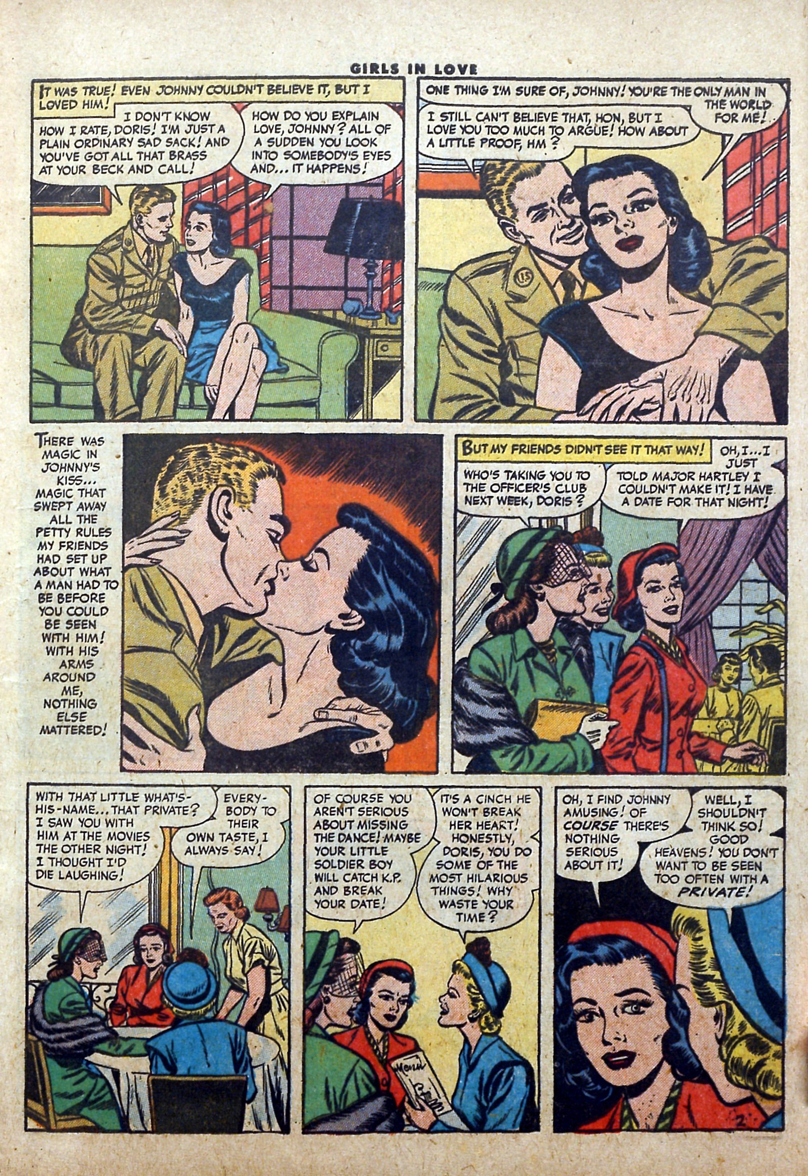 Read online Girls in Love (1955) comic -  Issue #54 - 13