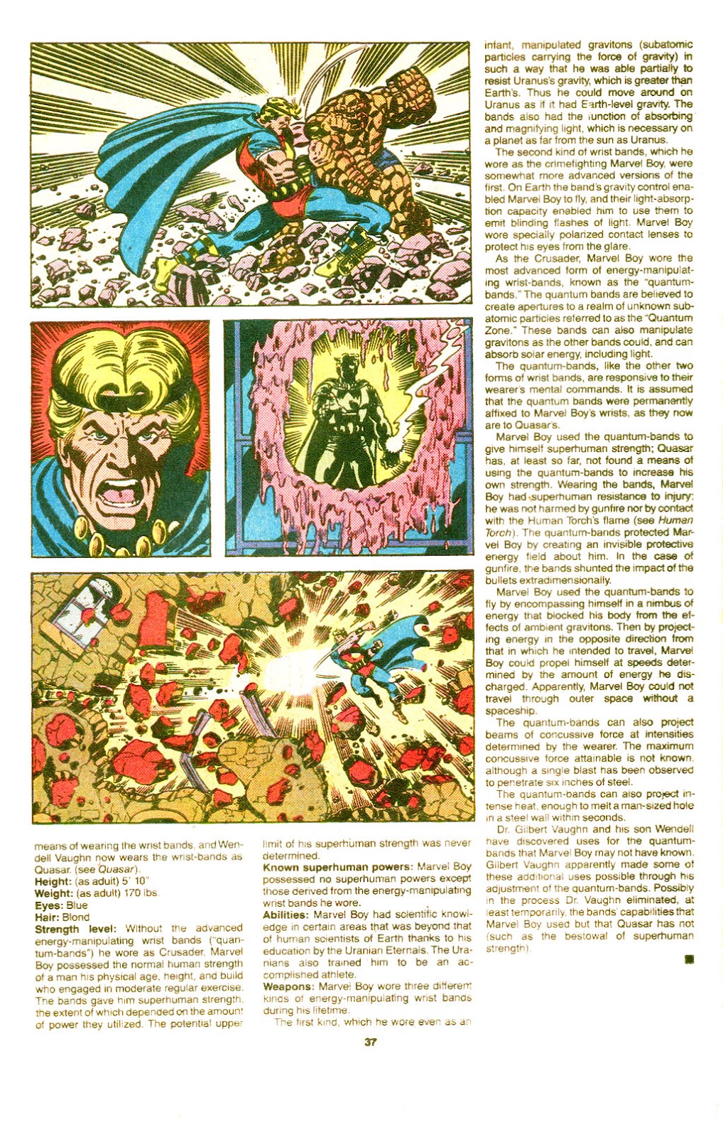 The Official Handbook of the Marvel Universe Deluxe Edition issue 18 - Page 39