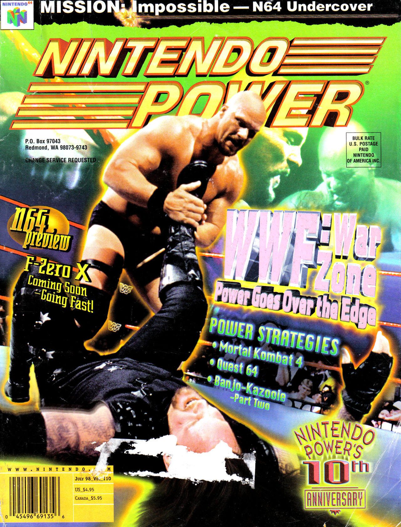 Read online Nintendo Power comic -  Issue #110 - 1