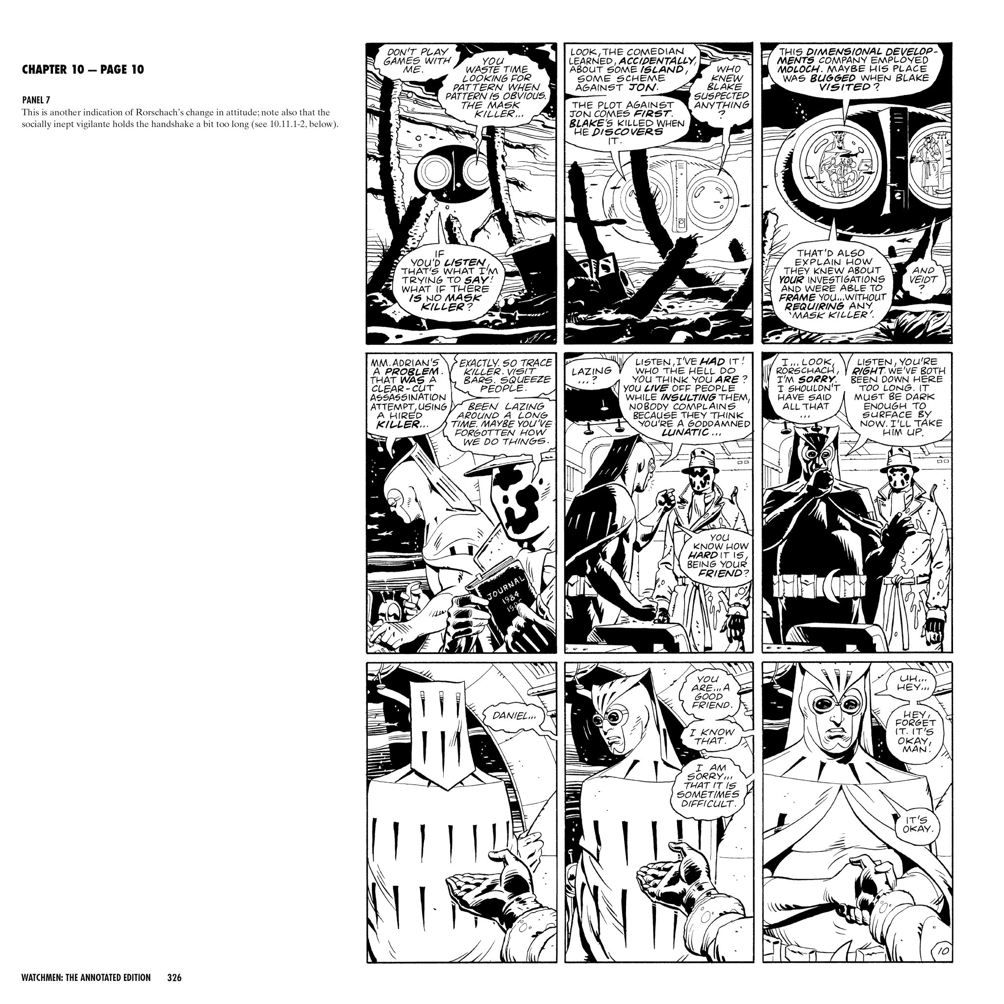 Read online Watchmen: The Annotated Edition comic -  Issue # TPB - 326