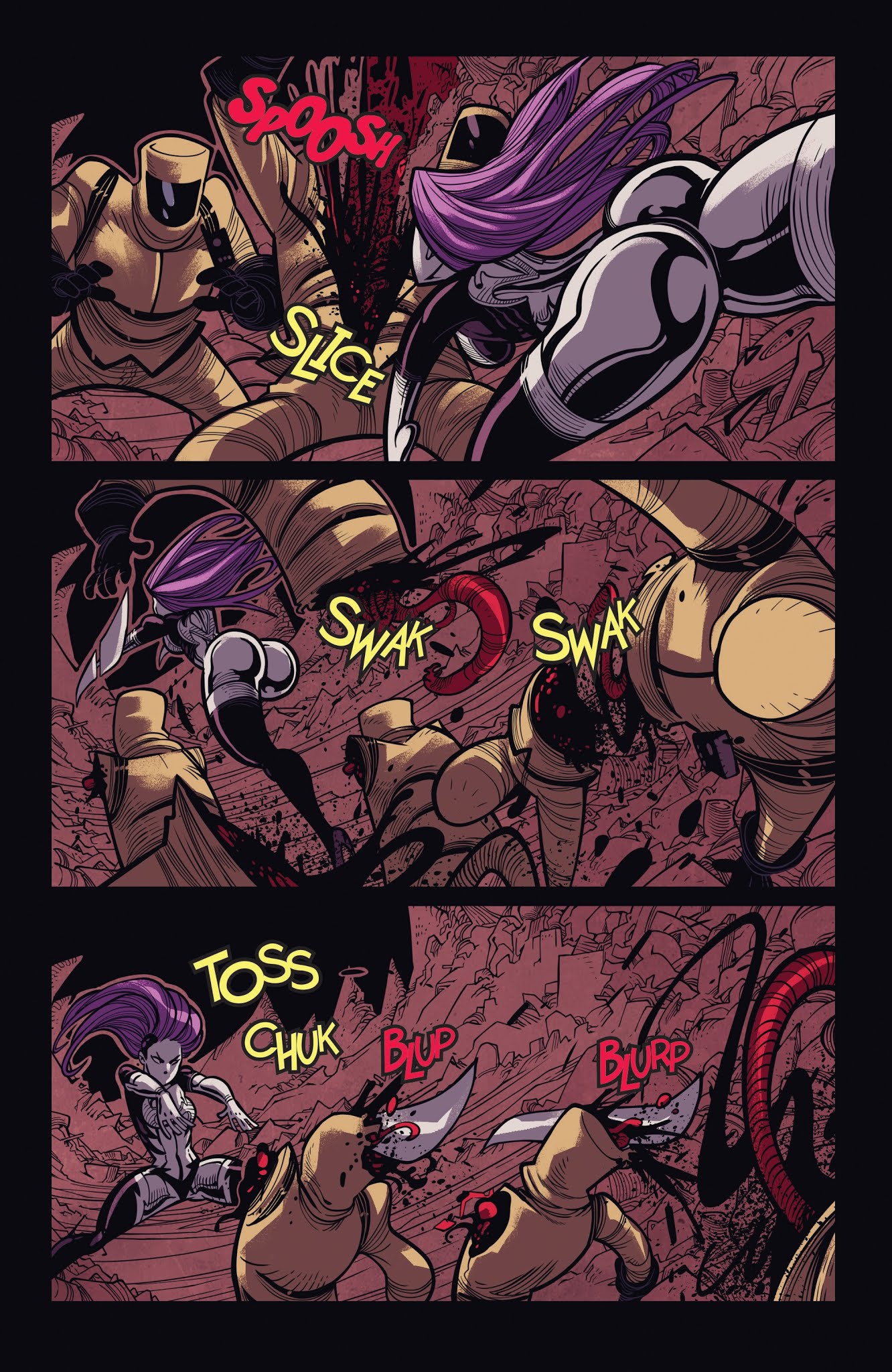 Read online Vampblade Season 3 comic -  Issue #6 - 18