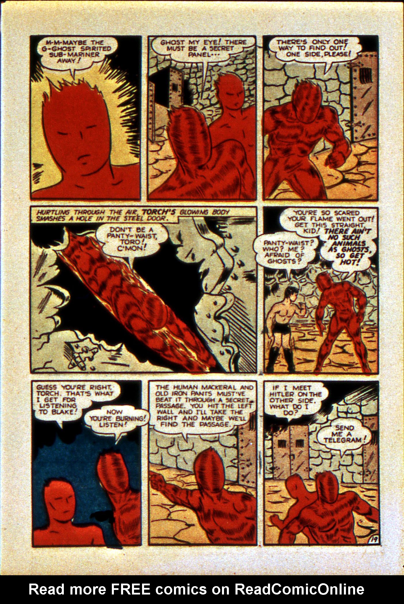 Read online The Human Torch (1940) comic -  Issue #10 - 22
