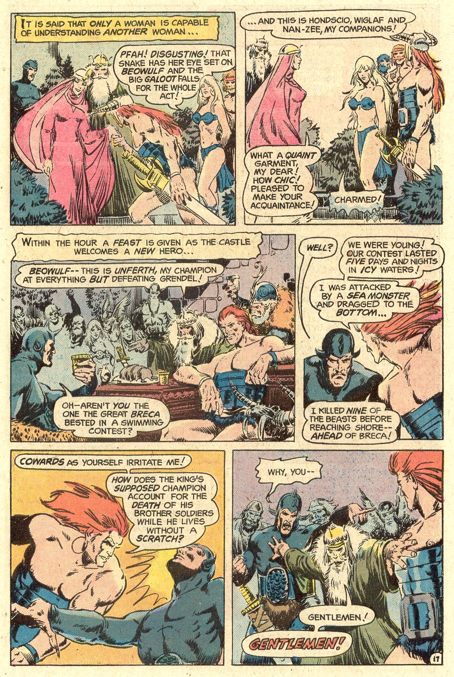 Read online Beowulf (1975) comic -  Issue #2 - 19