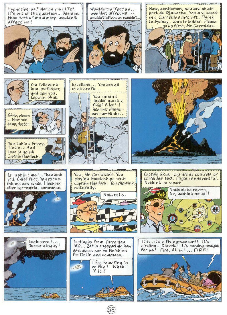 Read online The Adventures of Tintin comic -  Issue #22 - 59