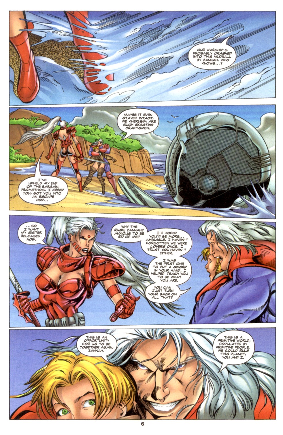 Read online Zealot comic -  Issue #3 - 6