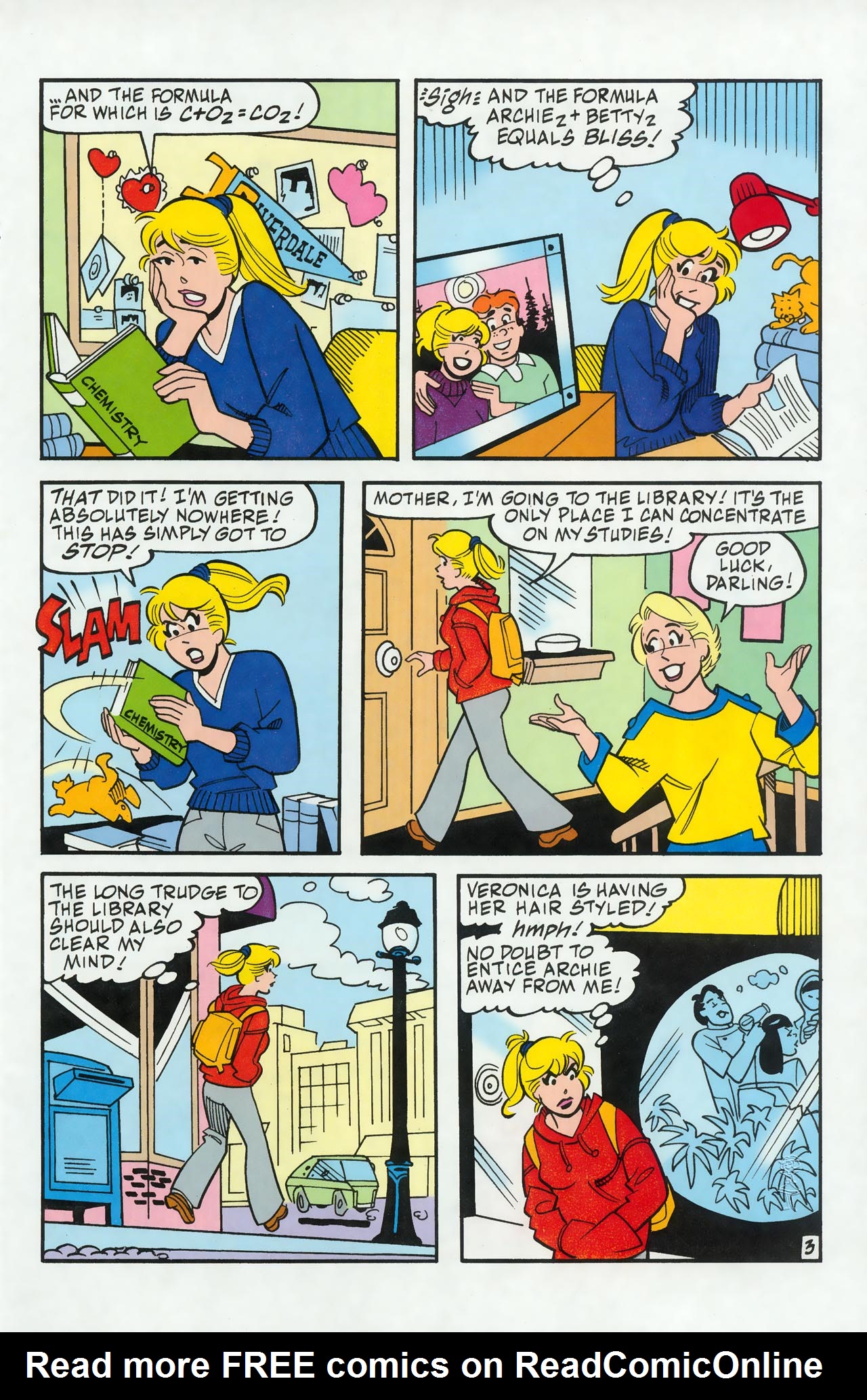 Read online Betty comic -  Issue #163 - 5