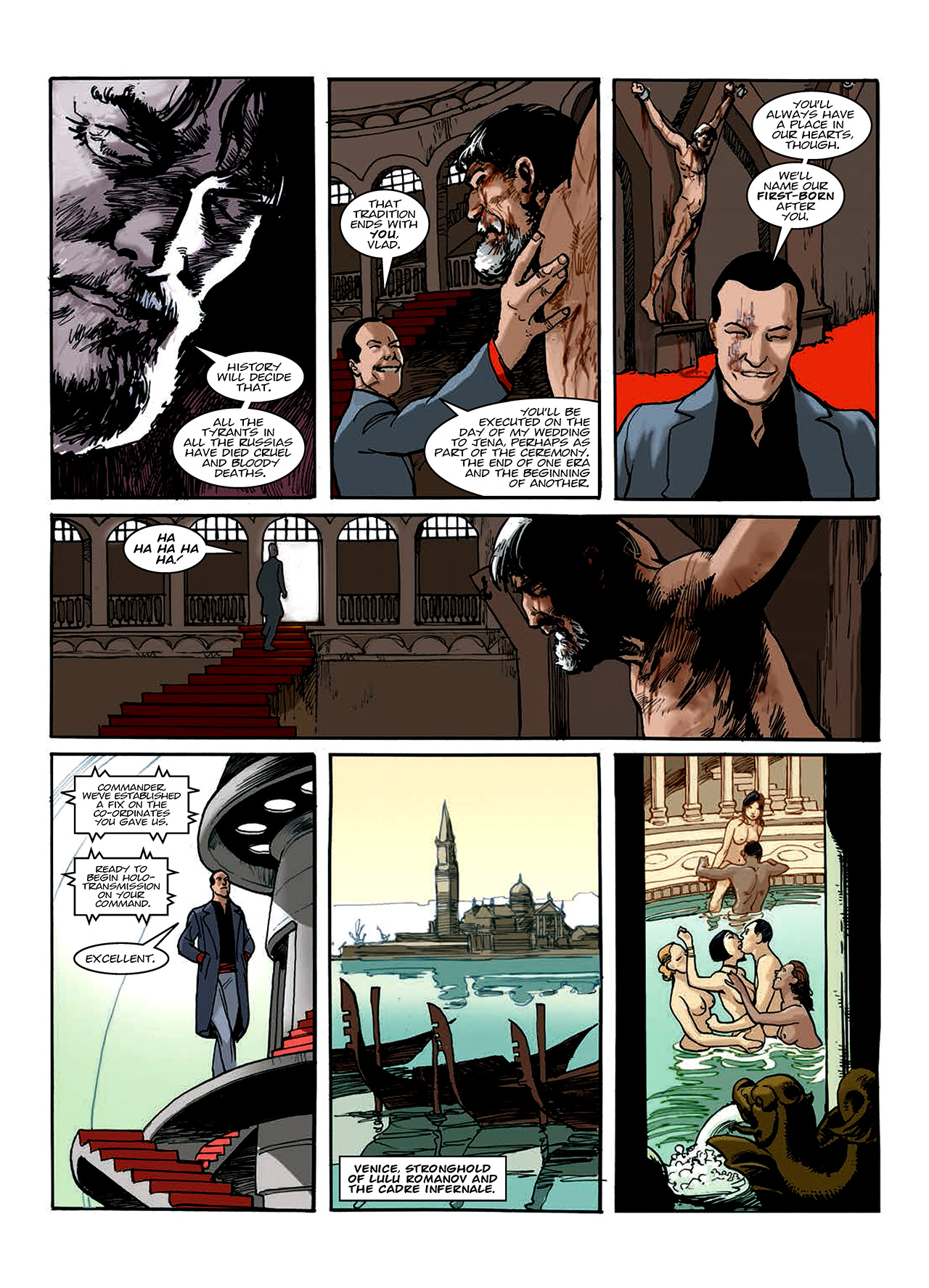Read online Nikolai Dante comic -  Issue # TPB 10 - 145