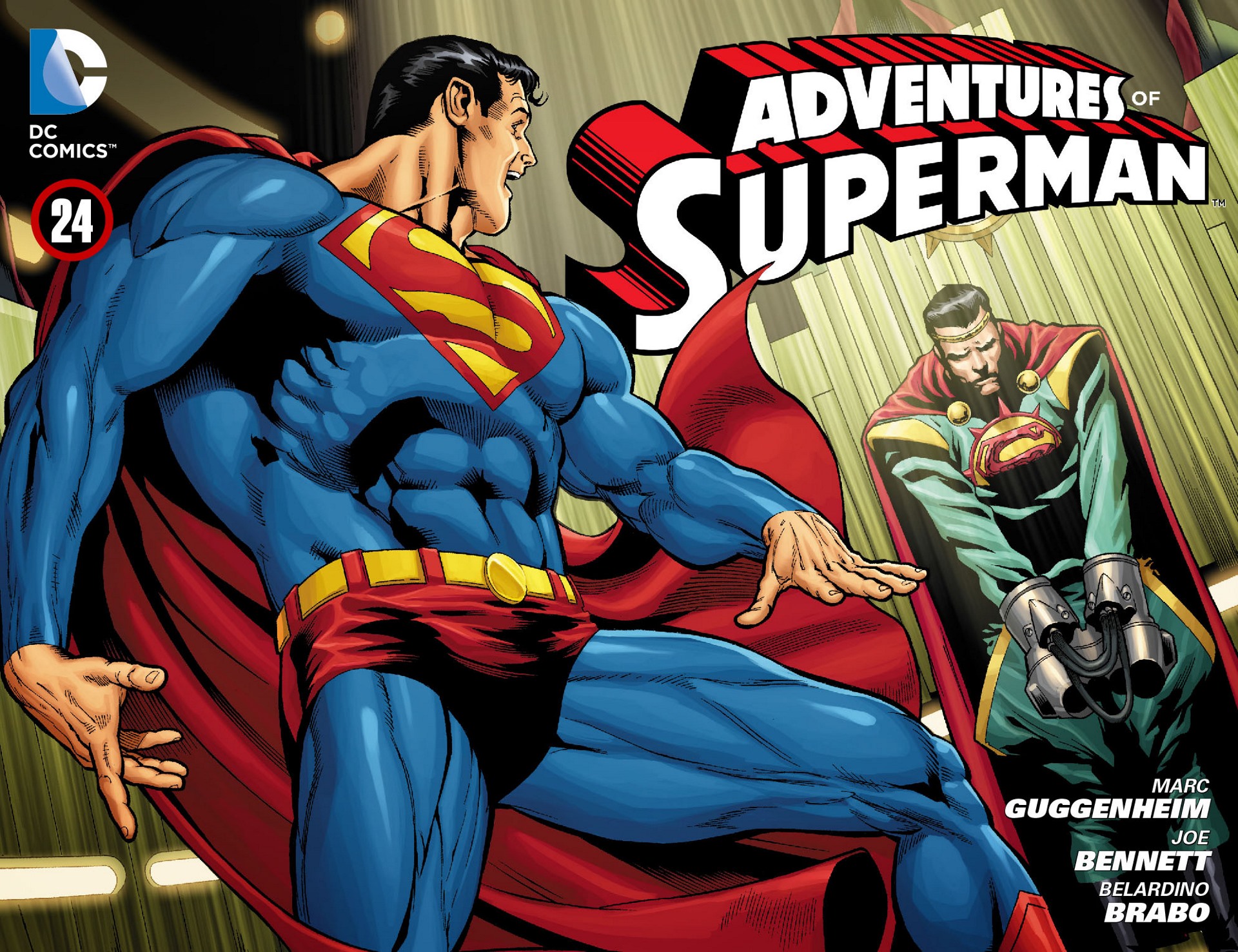 Read online Adventures of Superman [I] comic -  Issue #24 - 1