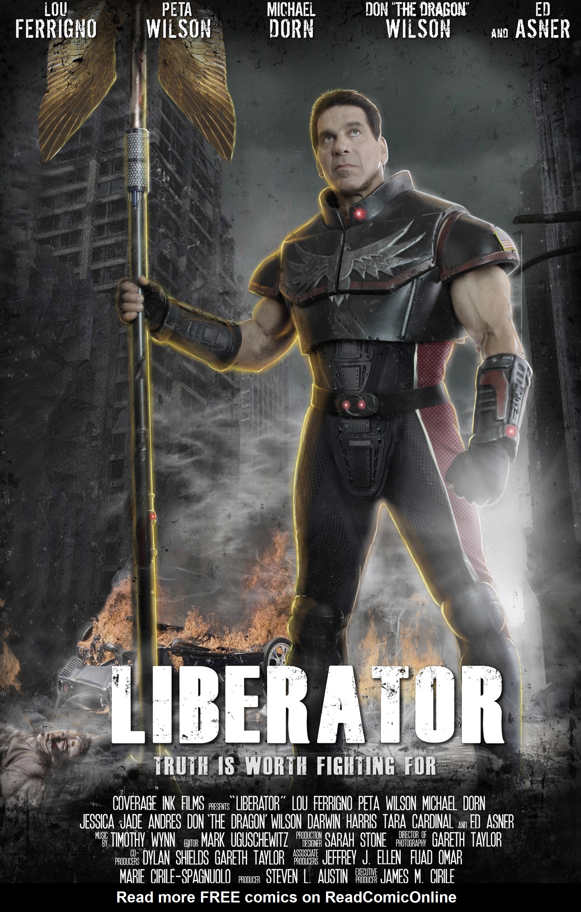 Read online Lou Ferrigno: Liberator comic -  Issue #0 - 33