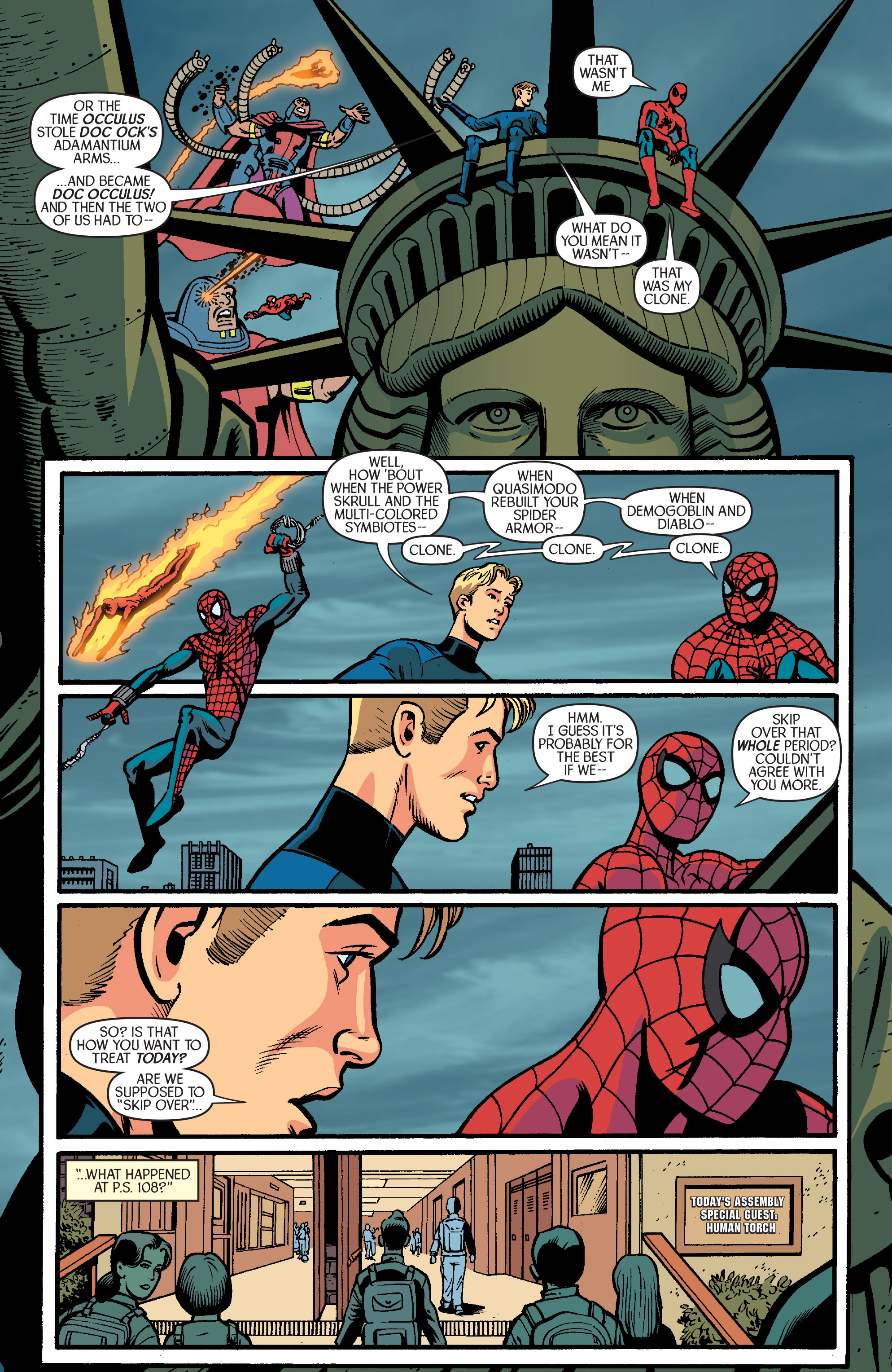 Read online Spider-Man/Human Torch comic -  Issue #5 - 5