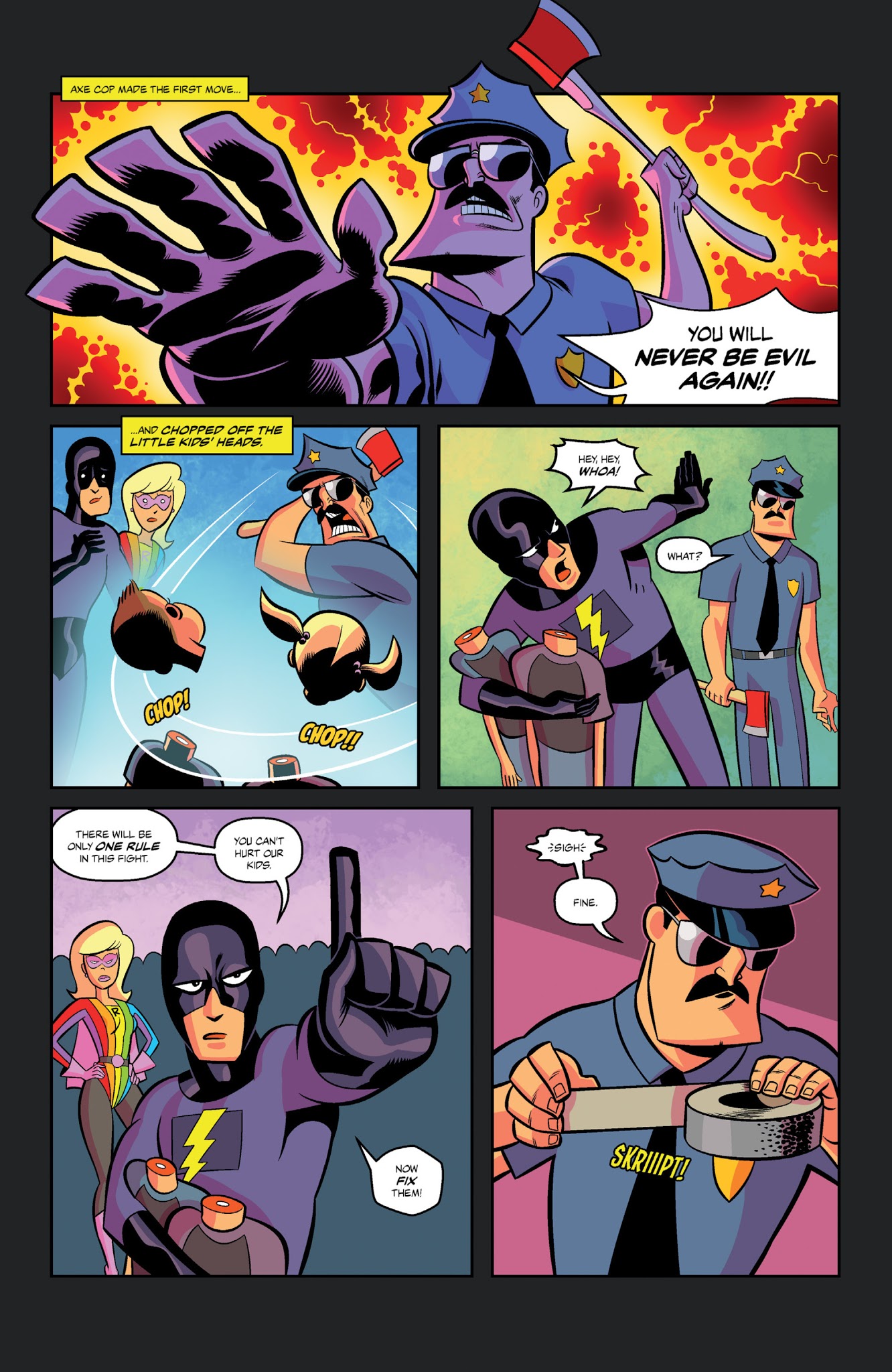Read online Axe Cop comic -  Issue # TPB 6 - 86