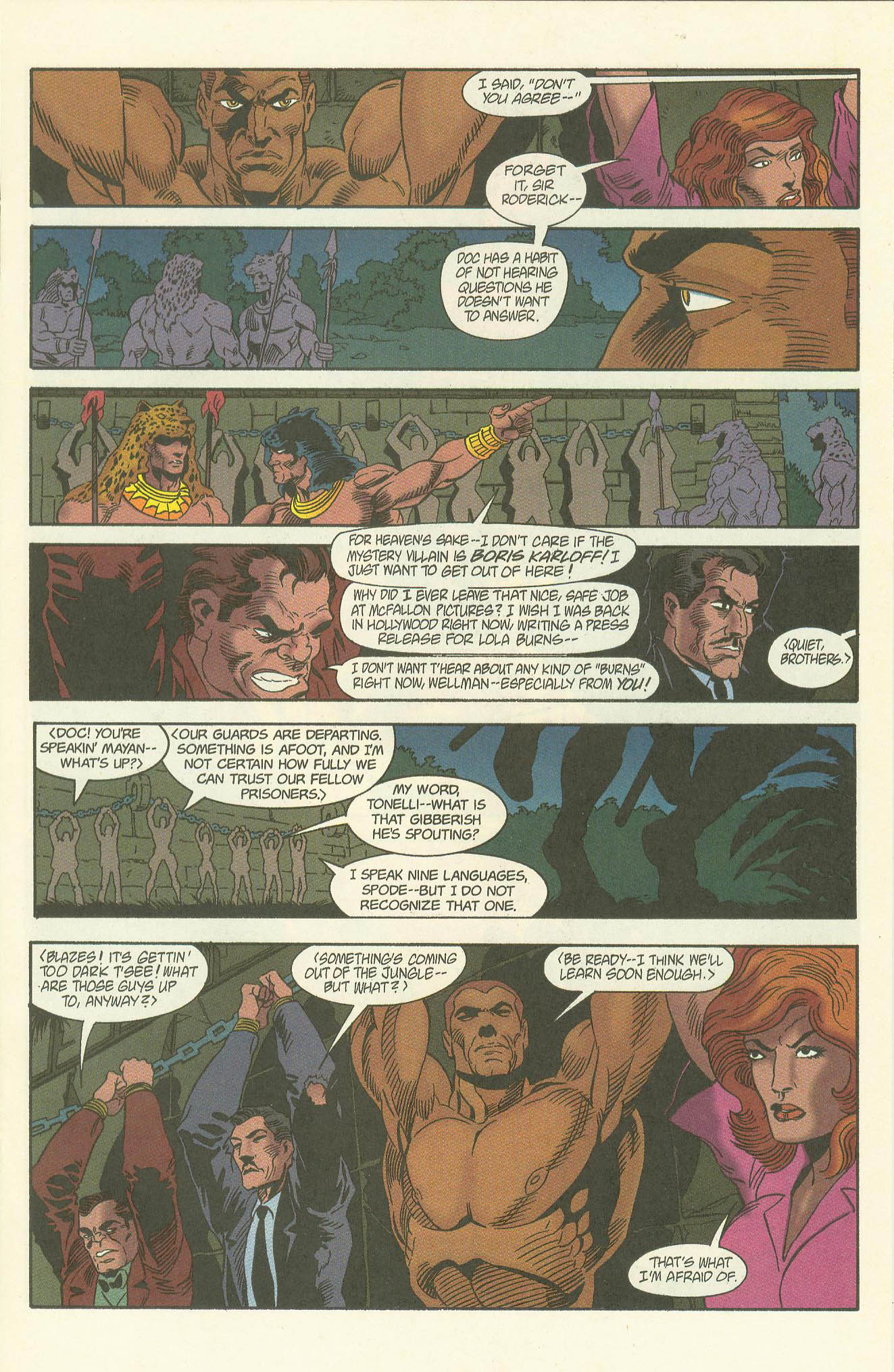 Read online Doc Savage: Curse of the Fire God comic -  Issue # TPB - 86