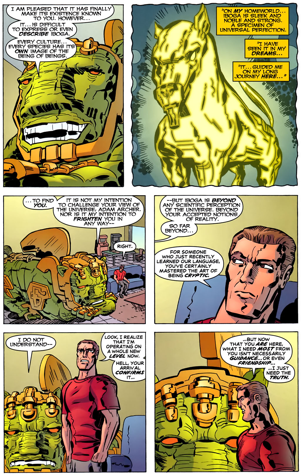 Read online Gødland comic -  Issue #6 - 7