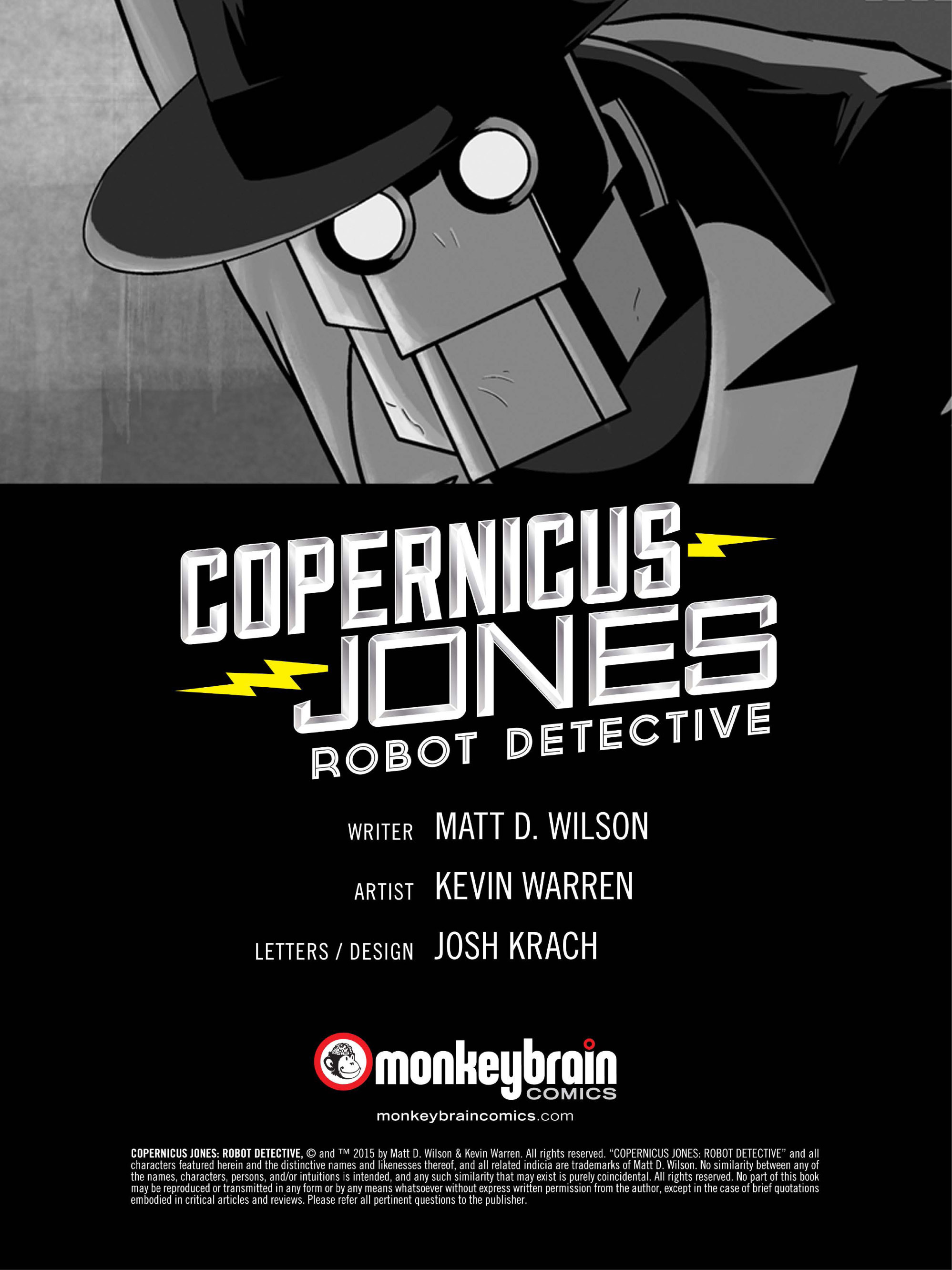 Read online Copernicus Jones: Robot Detective comic -  Issue #7 - 2