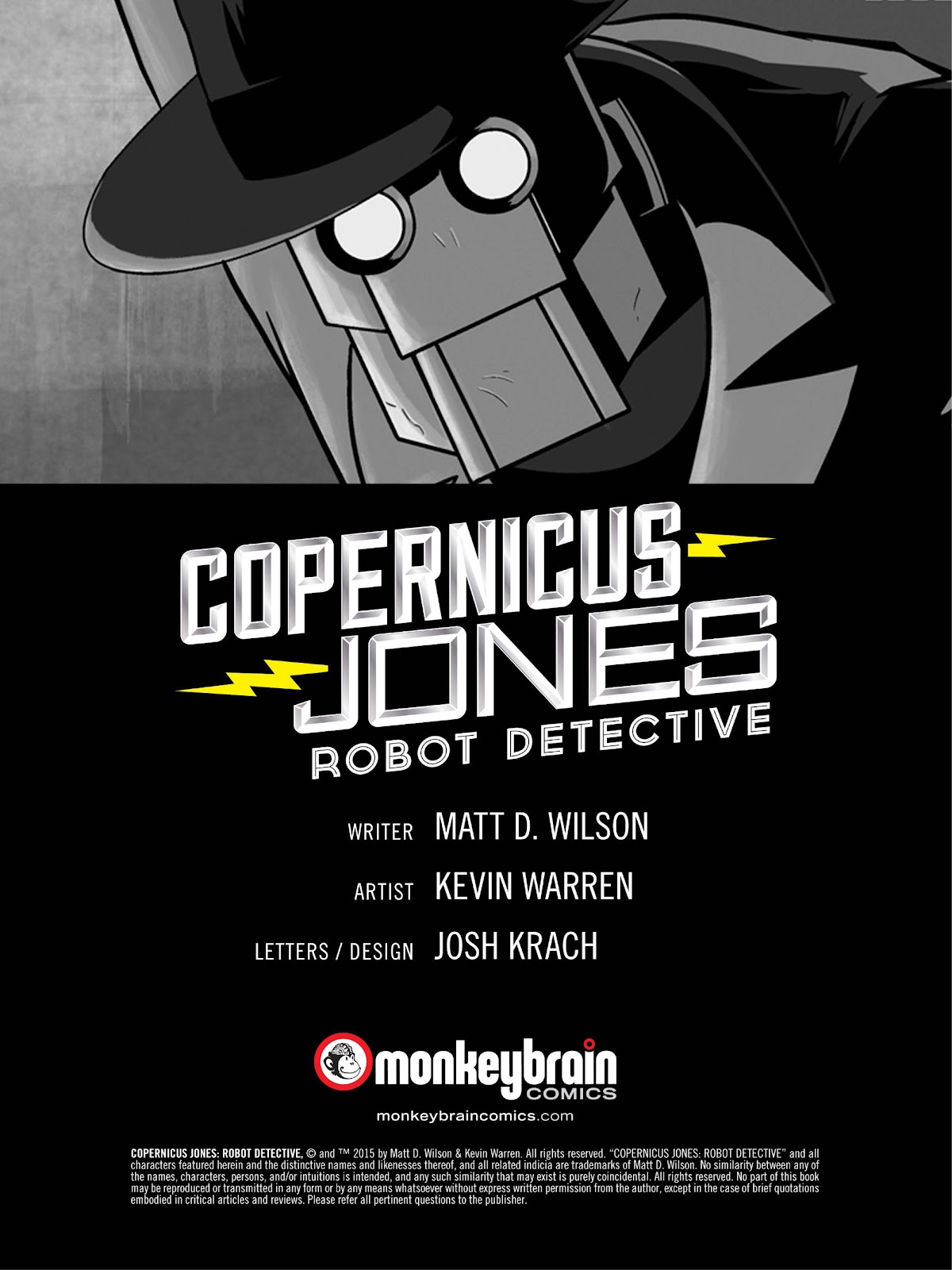Copernicus Jones: Robot Detective issue 7 - Page 2