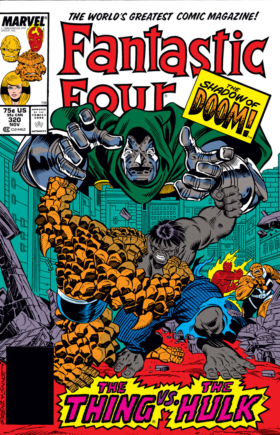 Read online Fantastic Four (1961) comic Issue 320
