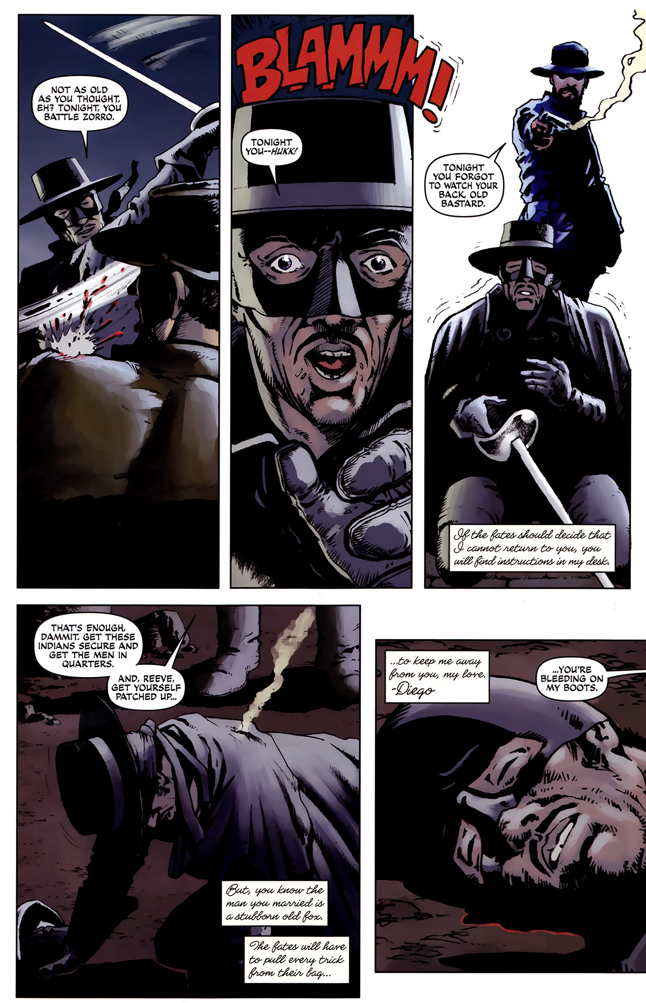 Read online The Lone Ranger & Zorro: The Death of Zorro comic -  Issue #1 - 23