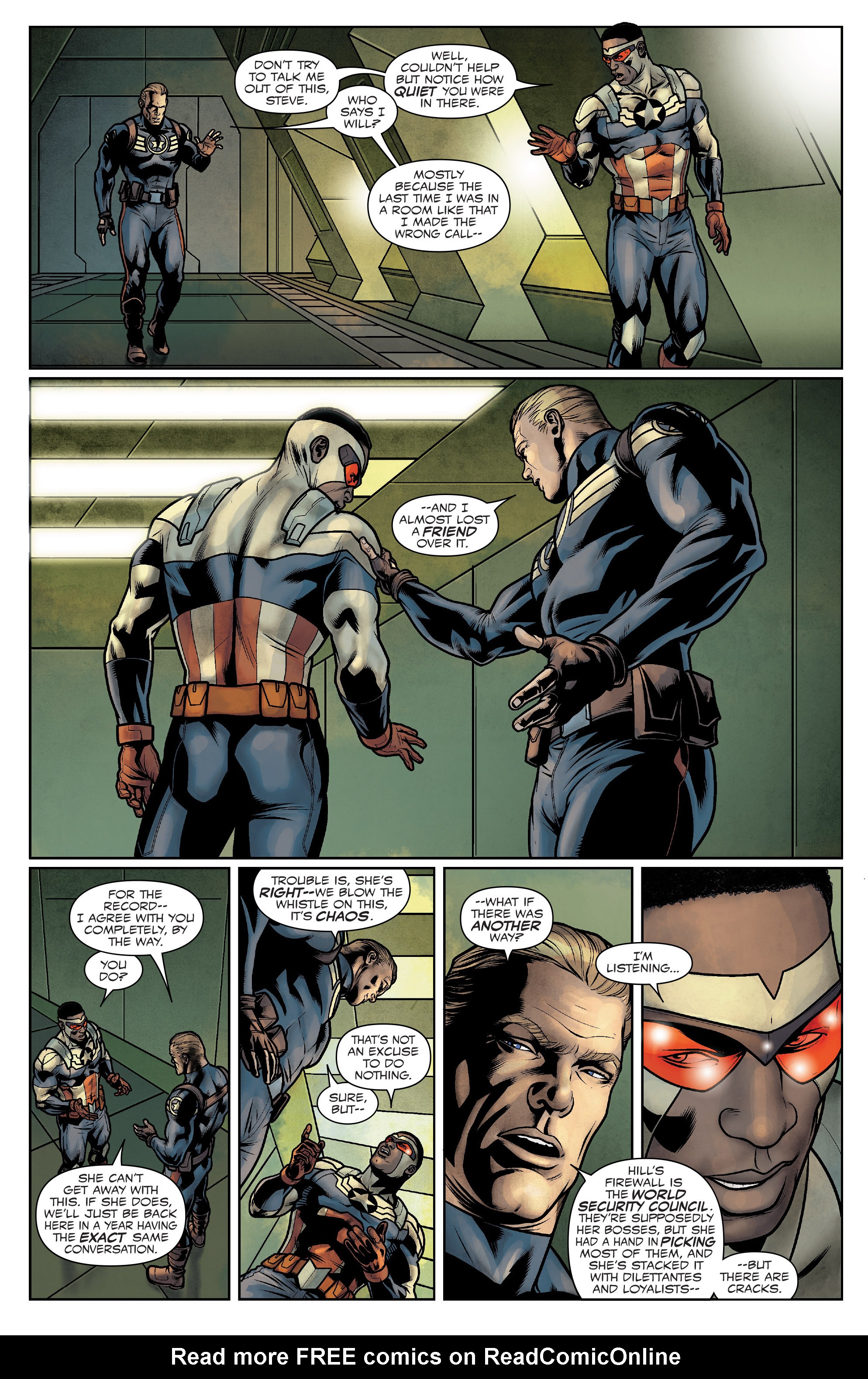 Read online Captain America: Sam Wilson comic -  Issue #9 - 8