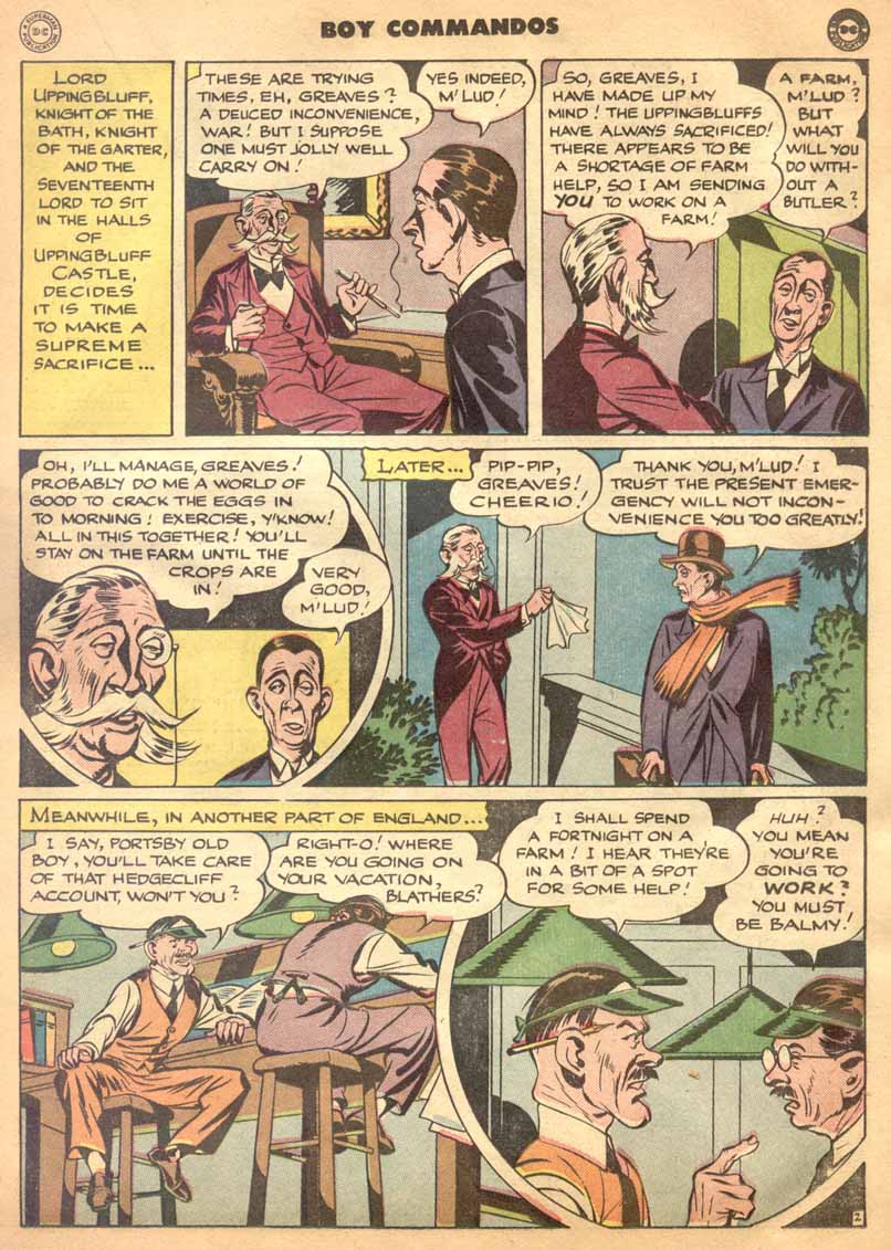 Read online Boy Commandos comic -  Issue #7 - 21