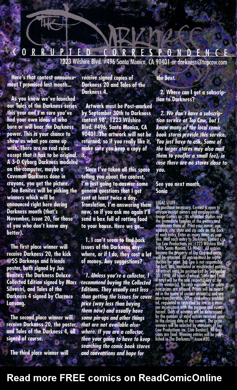 Read online The Darkness (1996) comic -  Issue #17 - 24