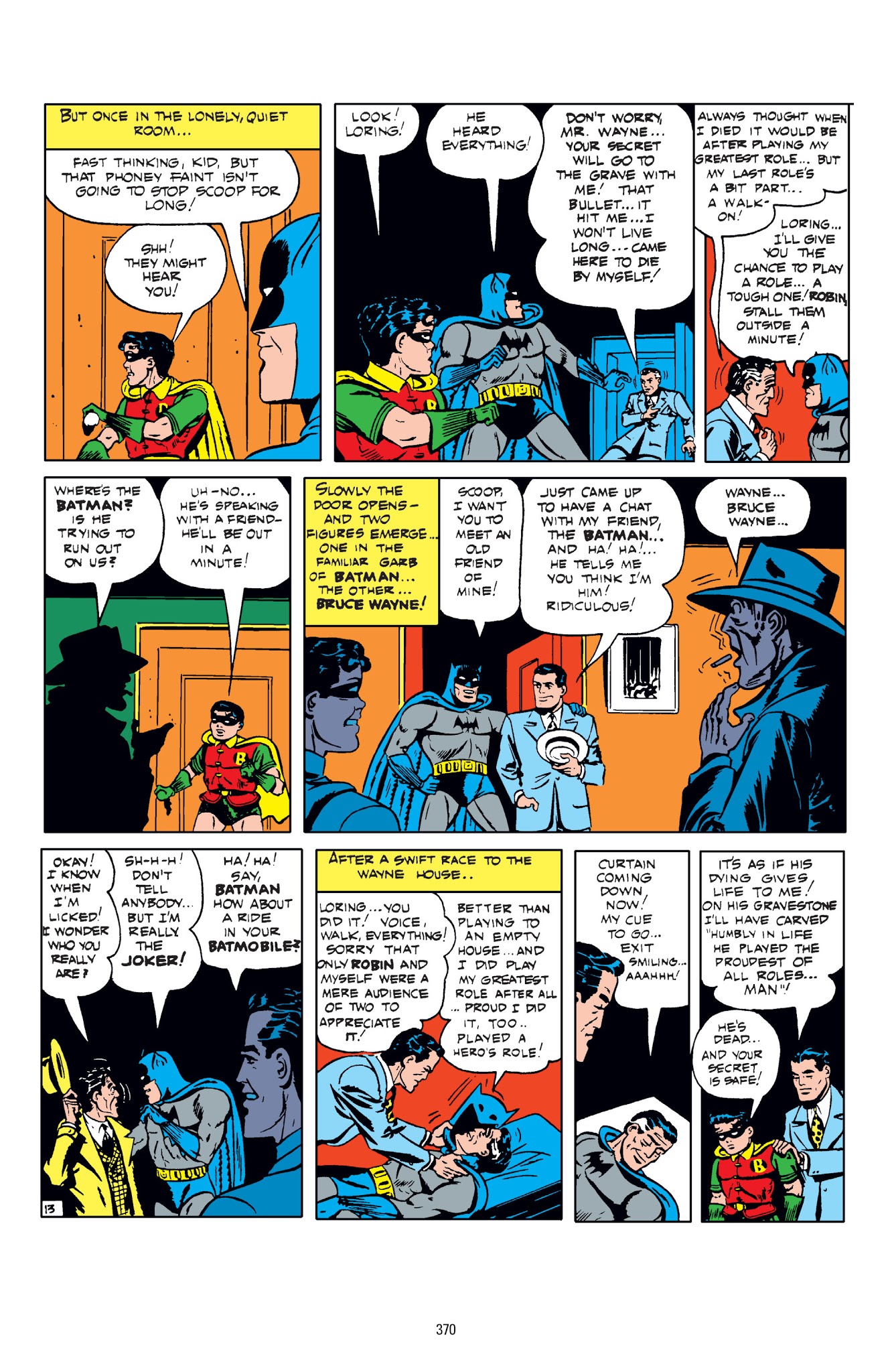 Read online Batman: The Golden Age Omnibus comic -  Issue # TPB 3 - 370