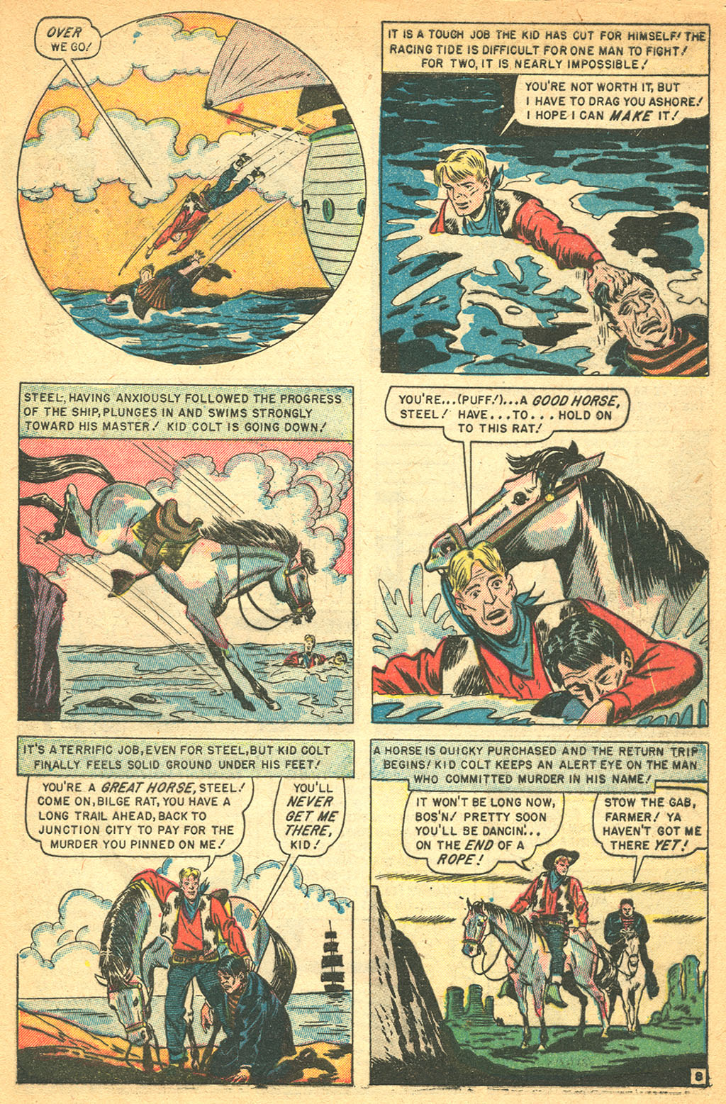 Read online Kid Colt Outlaw comic -  Issue #3 - 48